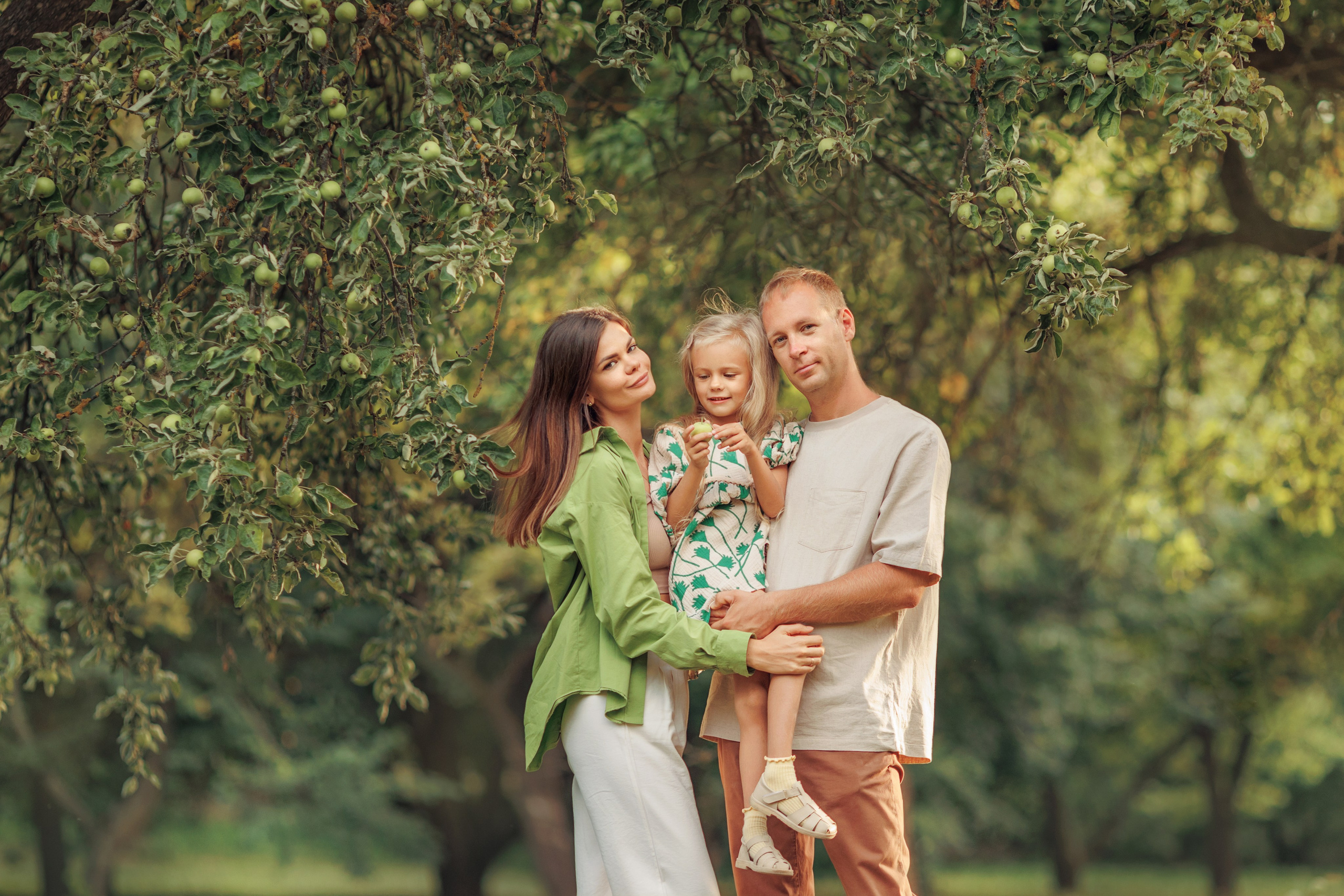 Оля, Кирилл и Полина. Семейный фотограф Микульская Ирина