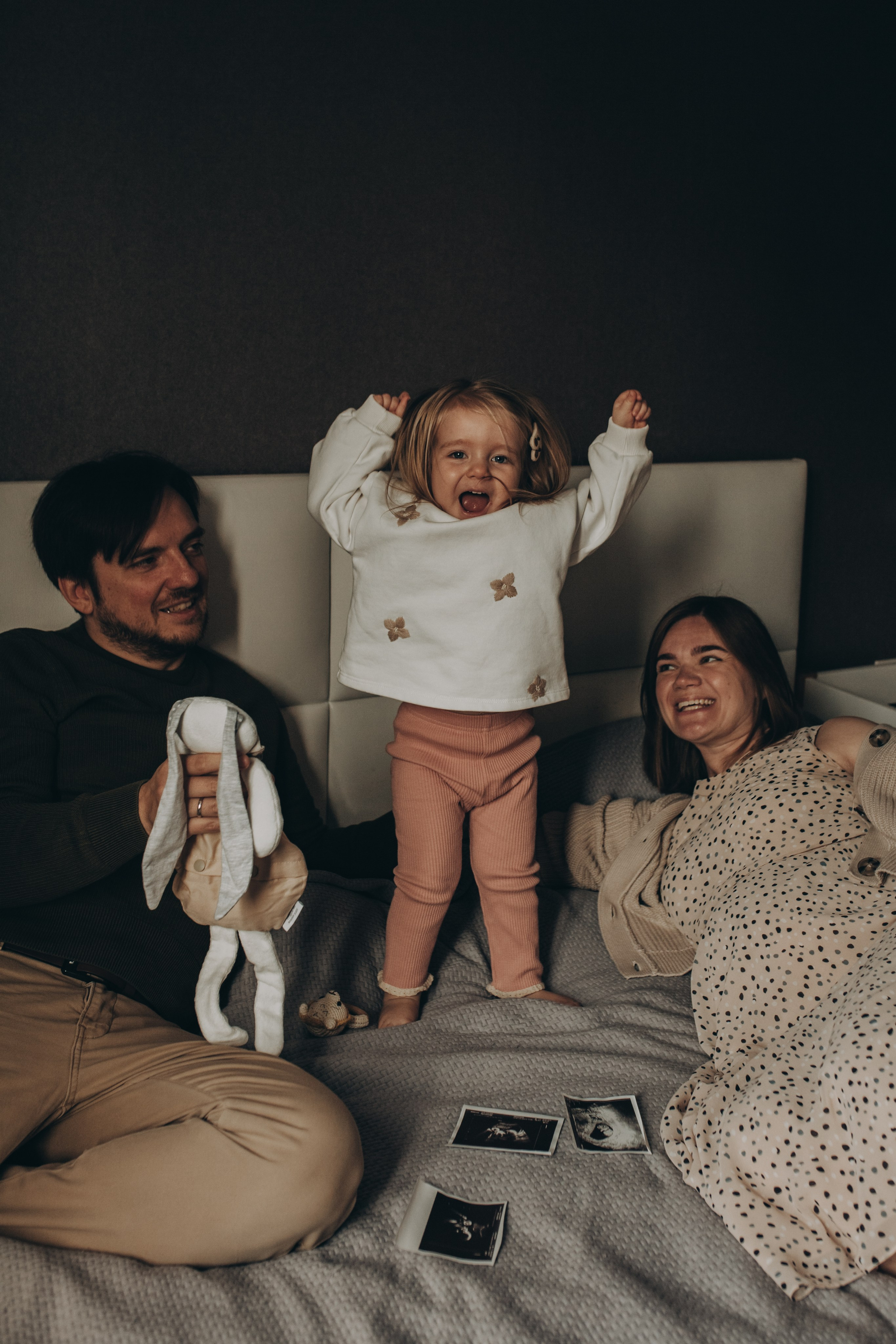 Наташа, Михаил, Вероника. Семейный фотограф Полина Сарина Москва