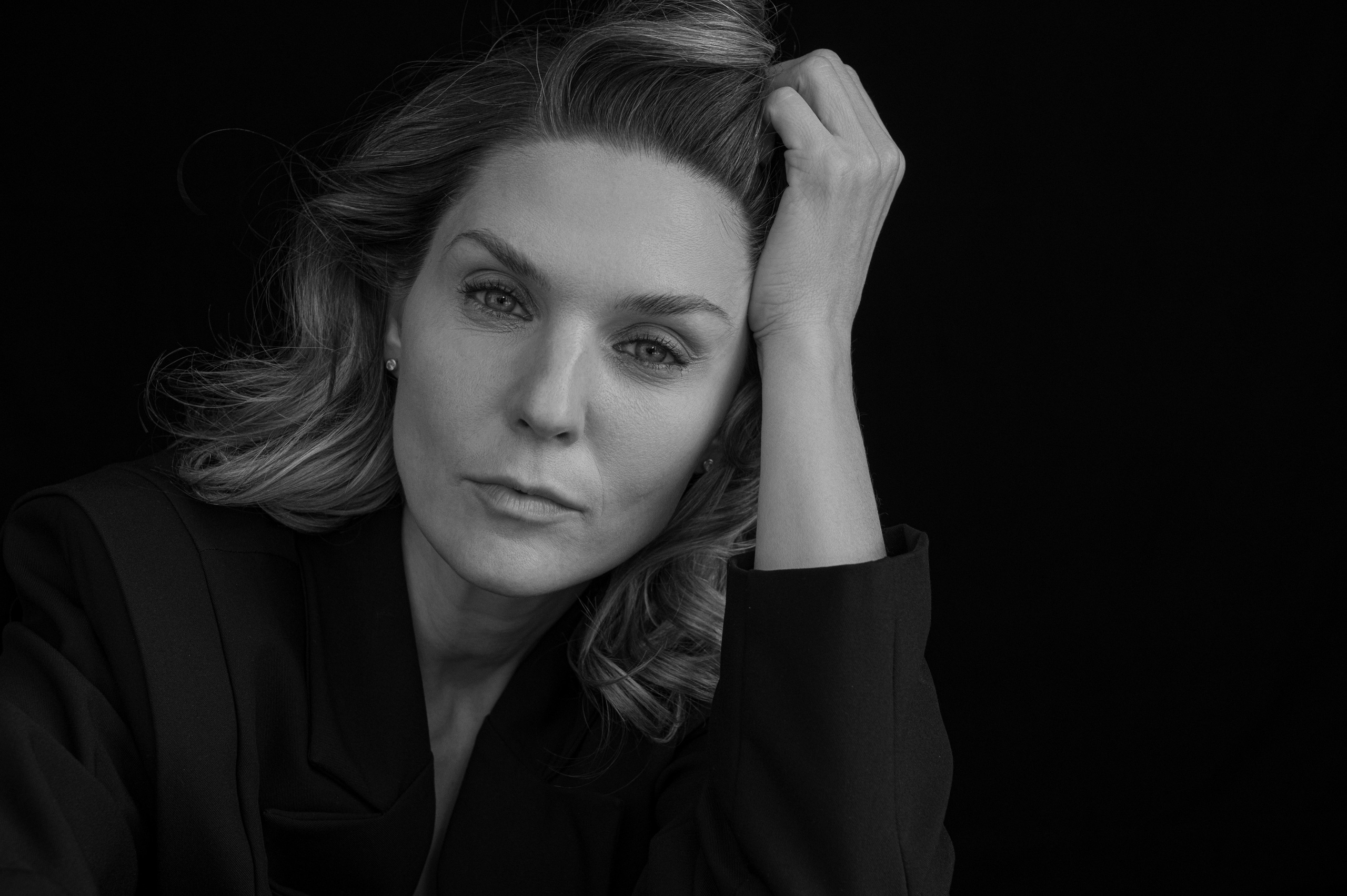 Студийная съемка для актрисы Анны Ещенко. Портретный фотограф в Москве Ковалева Валентина