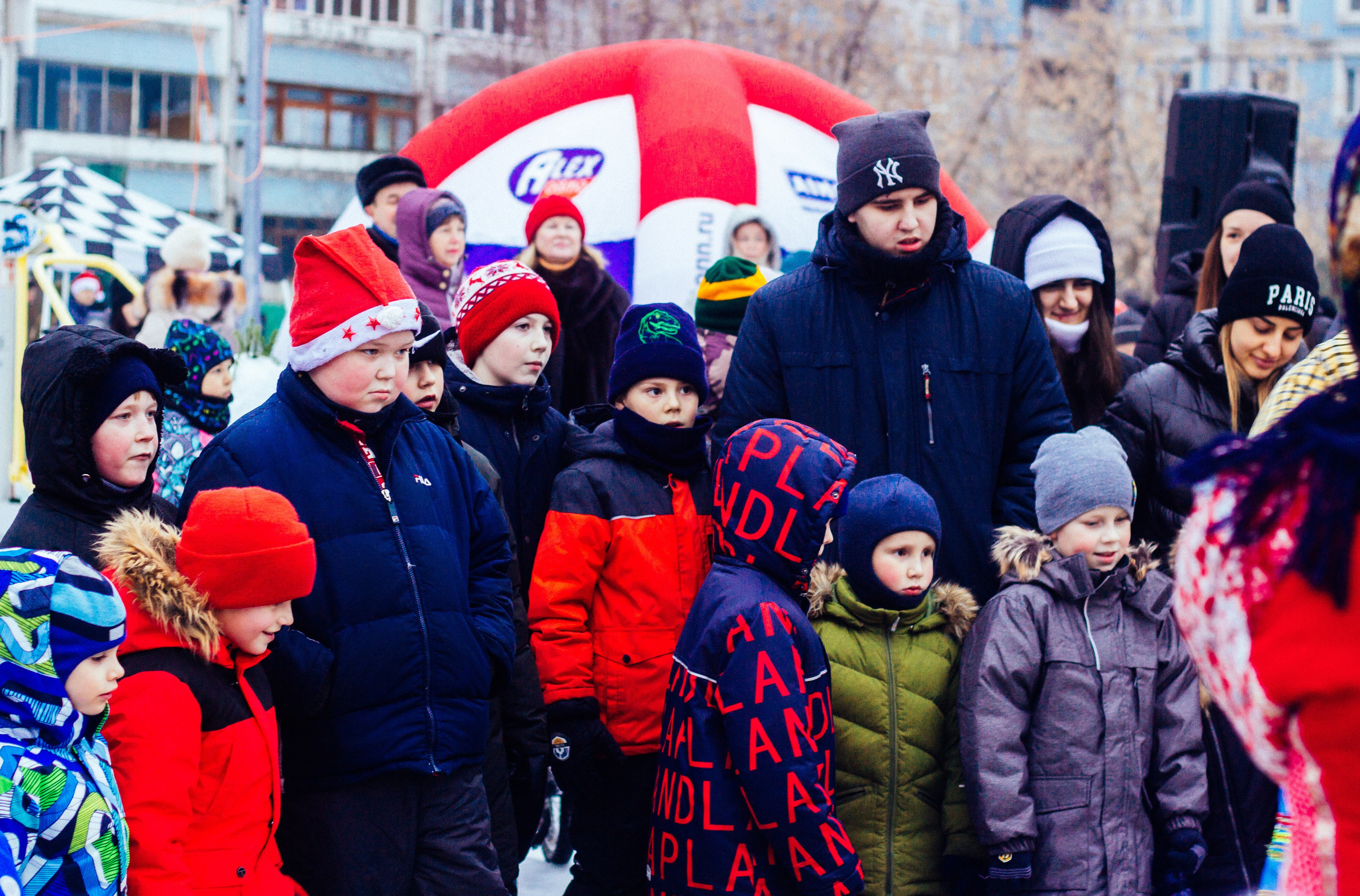 Дворовая ёлка. Детский и семейный фотограф, фотограф мероприятий Нижний Новгород