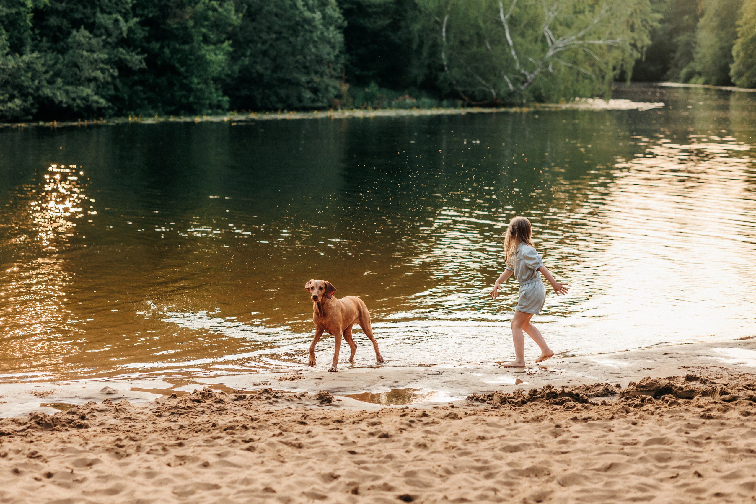 Марина, Глеб, Мая и Чили. Фотограф-анималист Елена Радченко, Москва