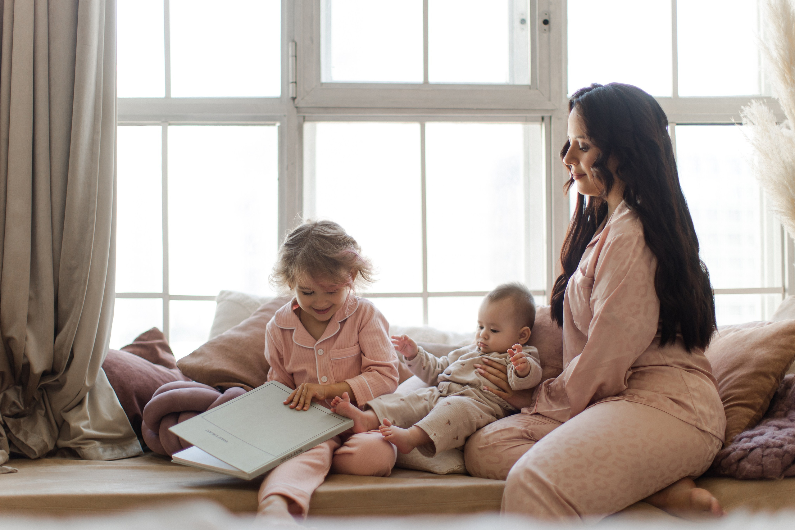 Света с дочками. Семейный и детский фотограф в Москве Кузьмина Мария