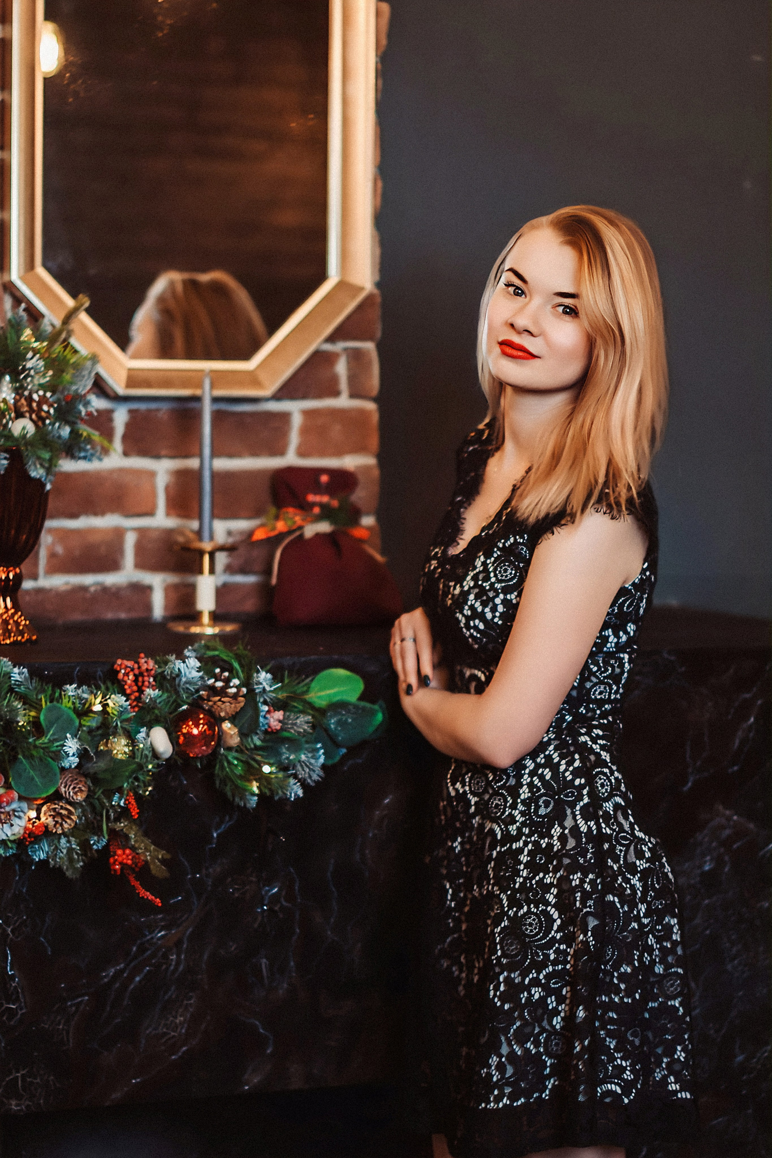 Новогодняя Love Story Виталии и Виталия. Фотограф Алиса Агафонова в Санкт-Петербурге