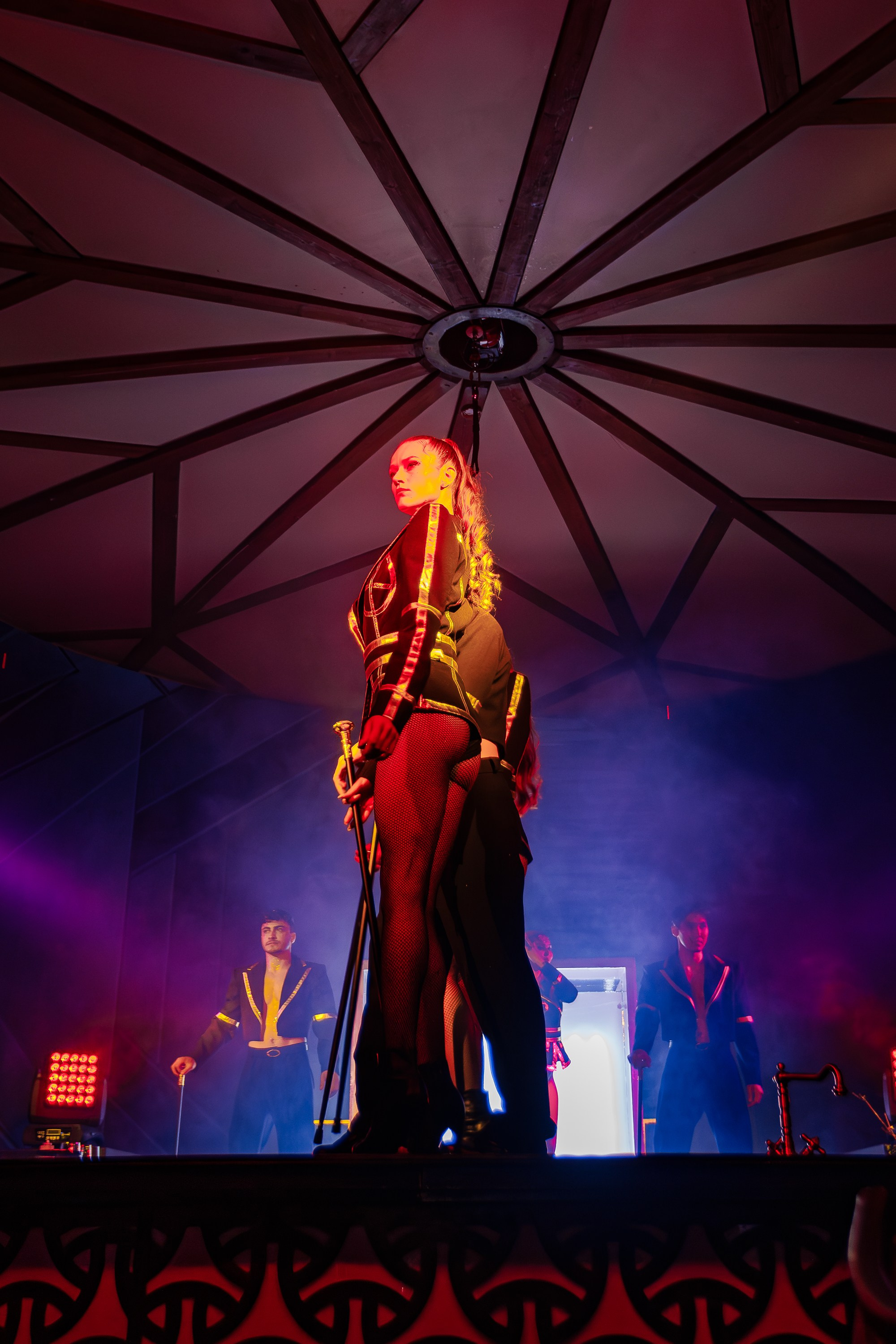 PTIZZA SHOW. Gold & Black in Ptizza Bar_Ялта_6.07.2025. Аминов Руслан | Фотограф