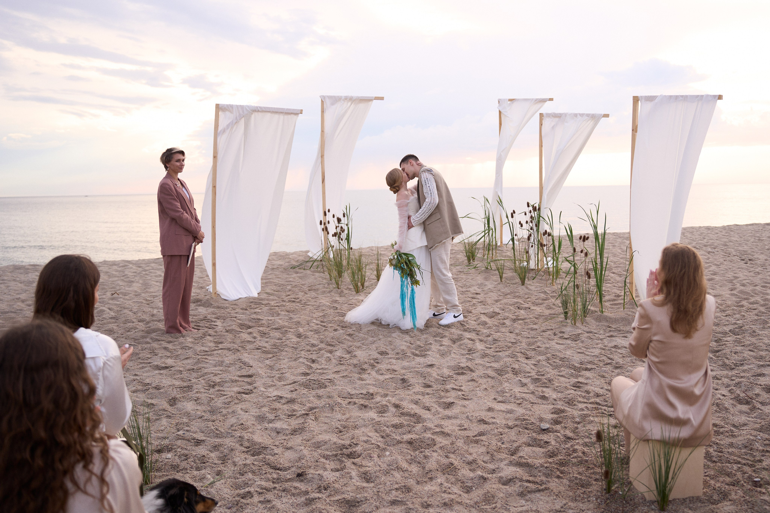 Янтарная свадьба. Калининград. Оформление свадеб, декор свадеб Вера Маркова, Москва