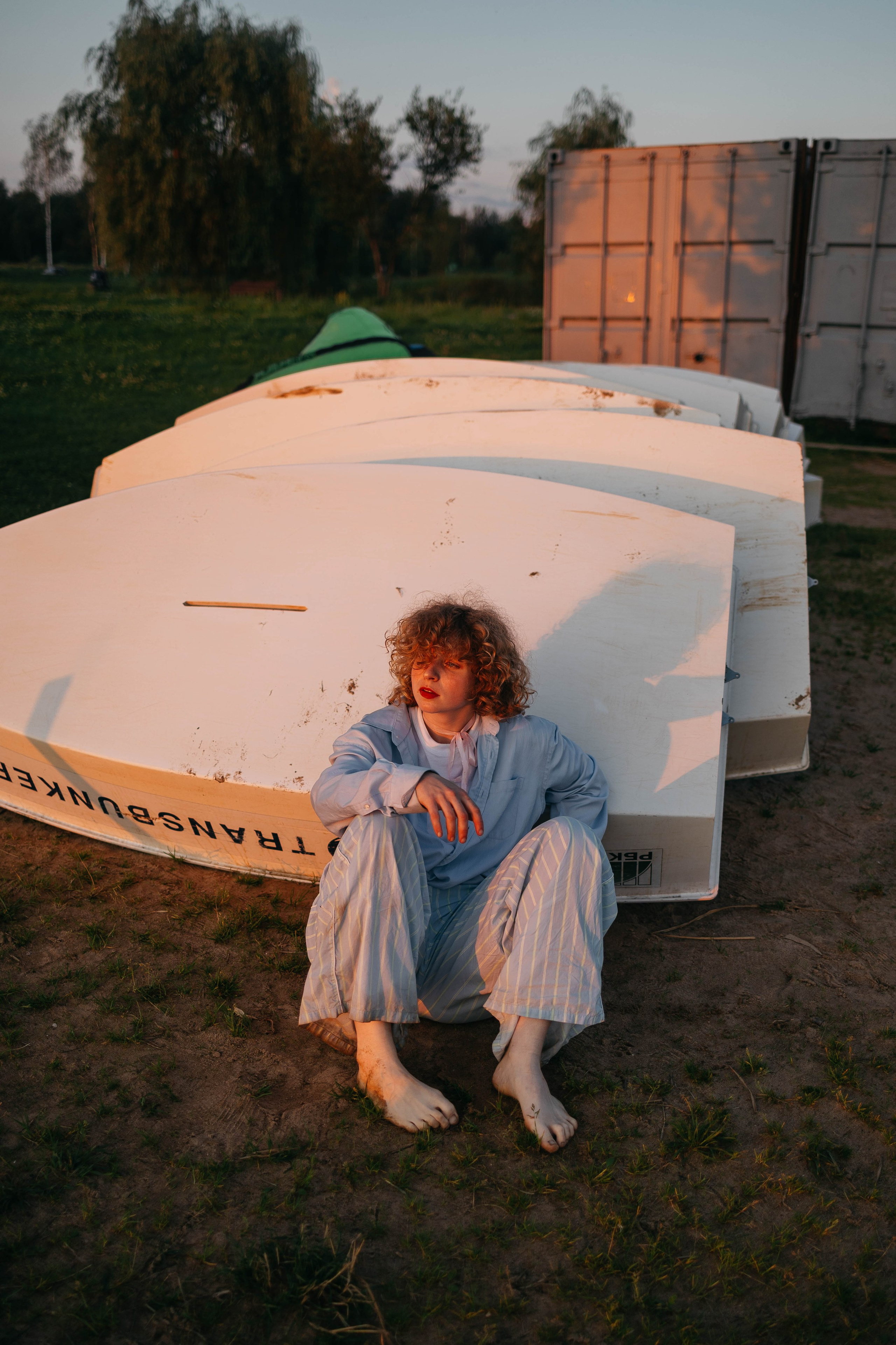 Лиза в Завидово. Закат. Фотограф в Твери Лагодная Яна