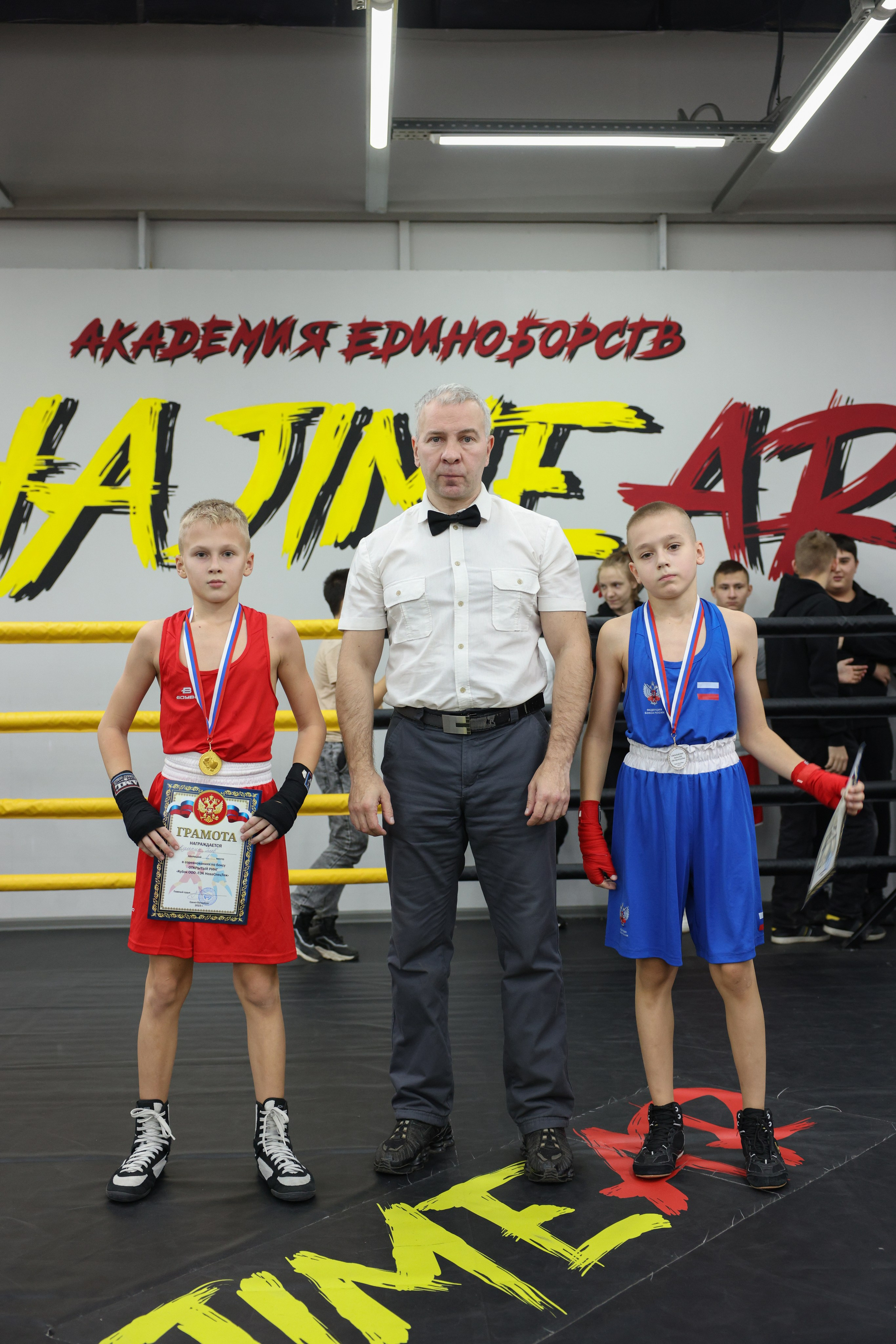 Открытый ринг «кубок ООО «ТЭК НеваСпецТяж». Фотограф Александр Заломаев