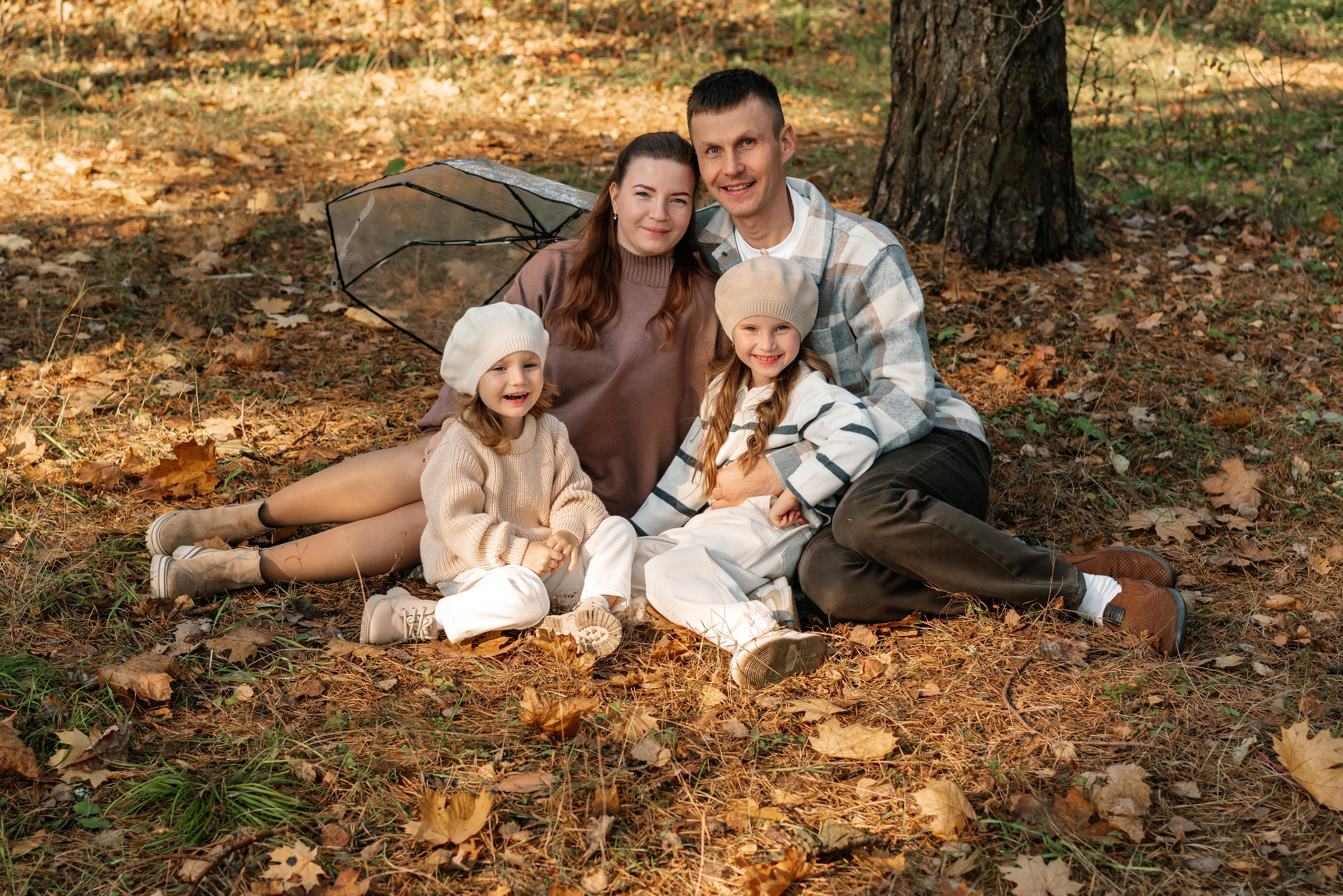 Осенняя фотосессия. Семейный фотограф Одинцово Москва Наталия Черенкова