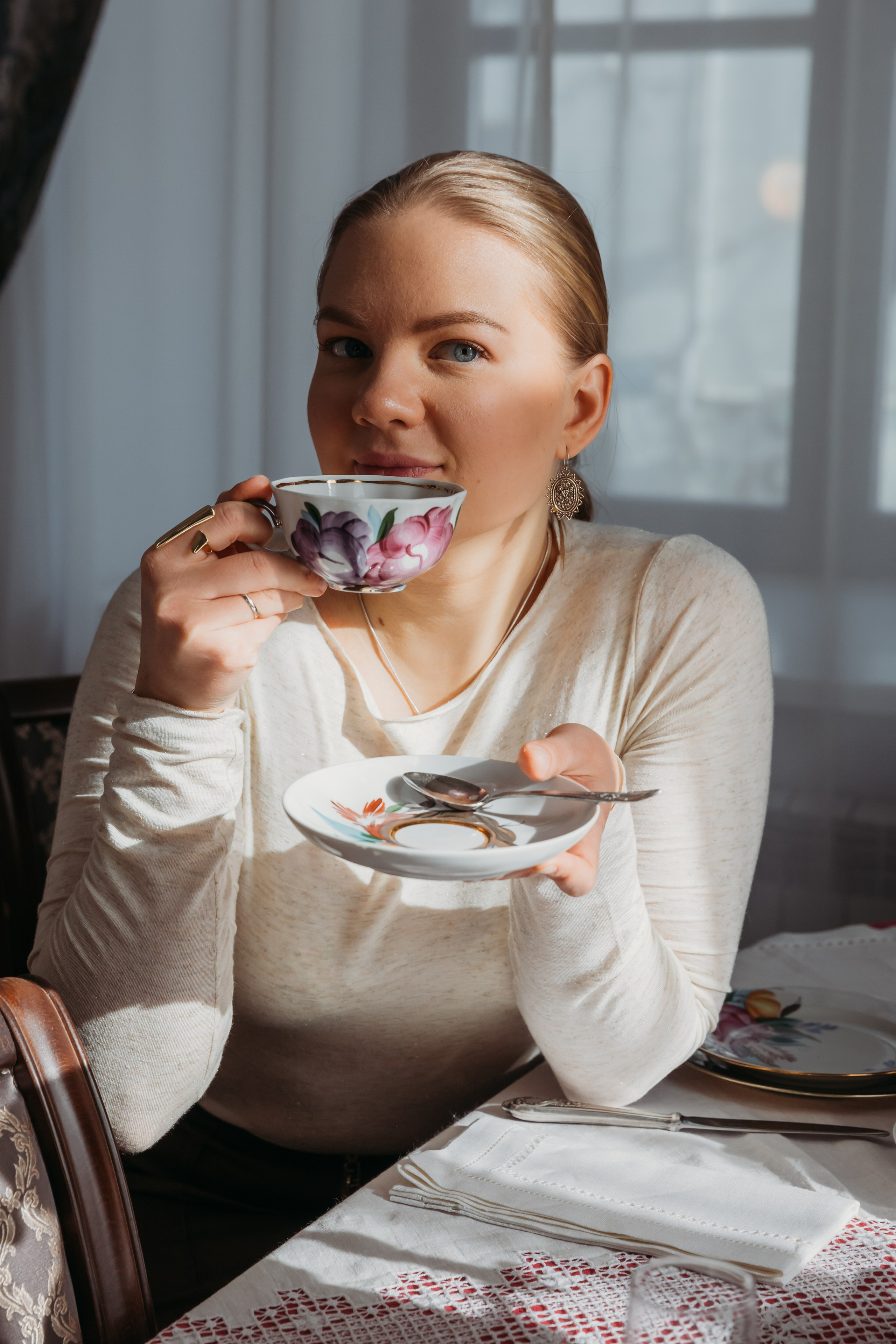 Родные люди «Русское чаепитие». Леся Гаранина. Семейный фотограф/видеограф Москва и область