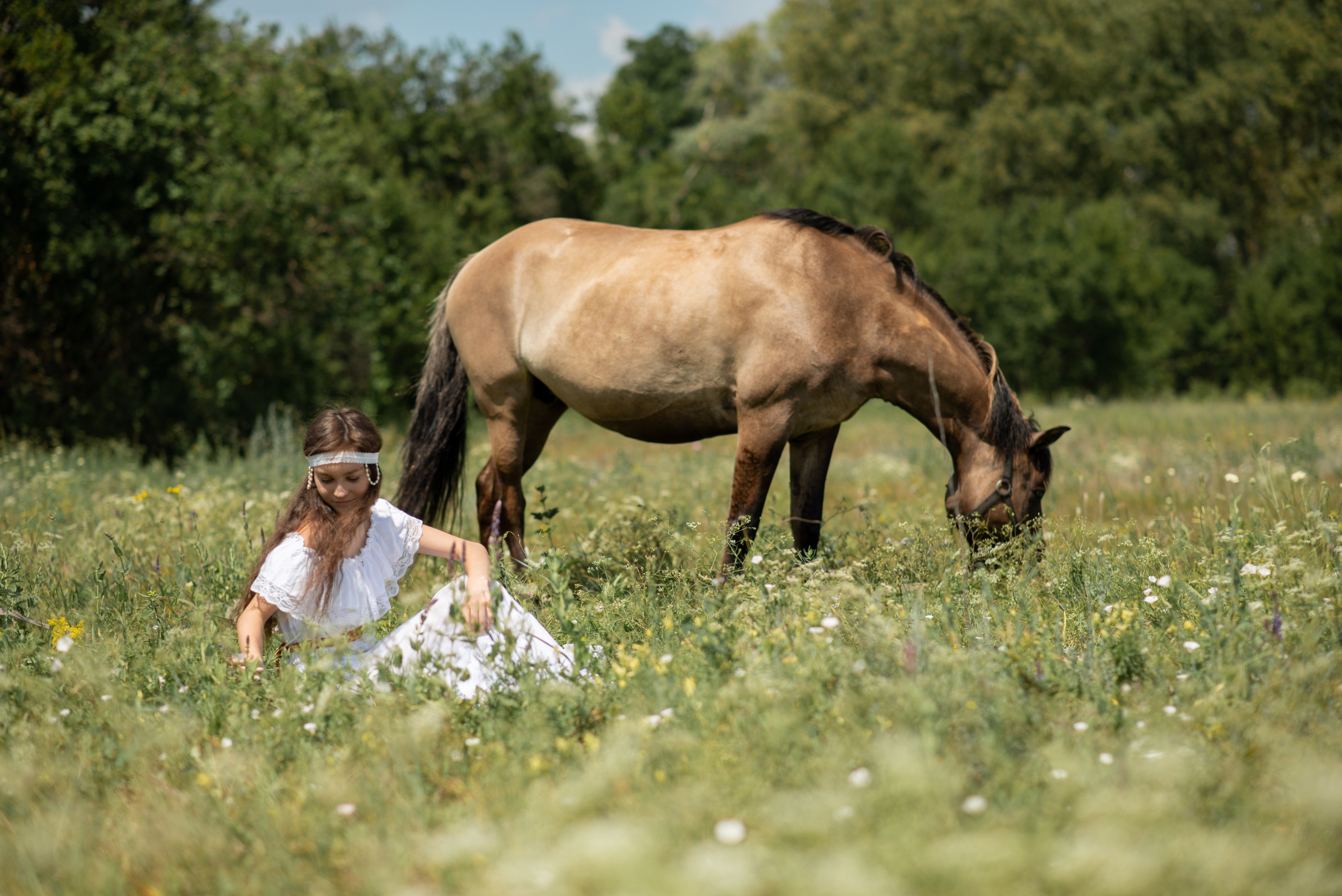 Купала в Родославном. Конный фотограф в Саратове Юлия Иванова