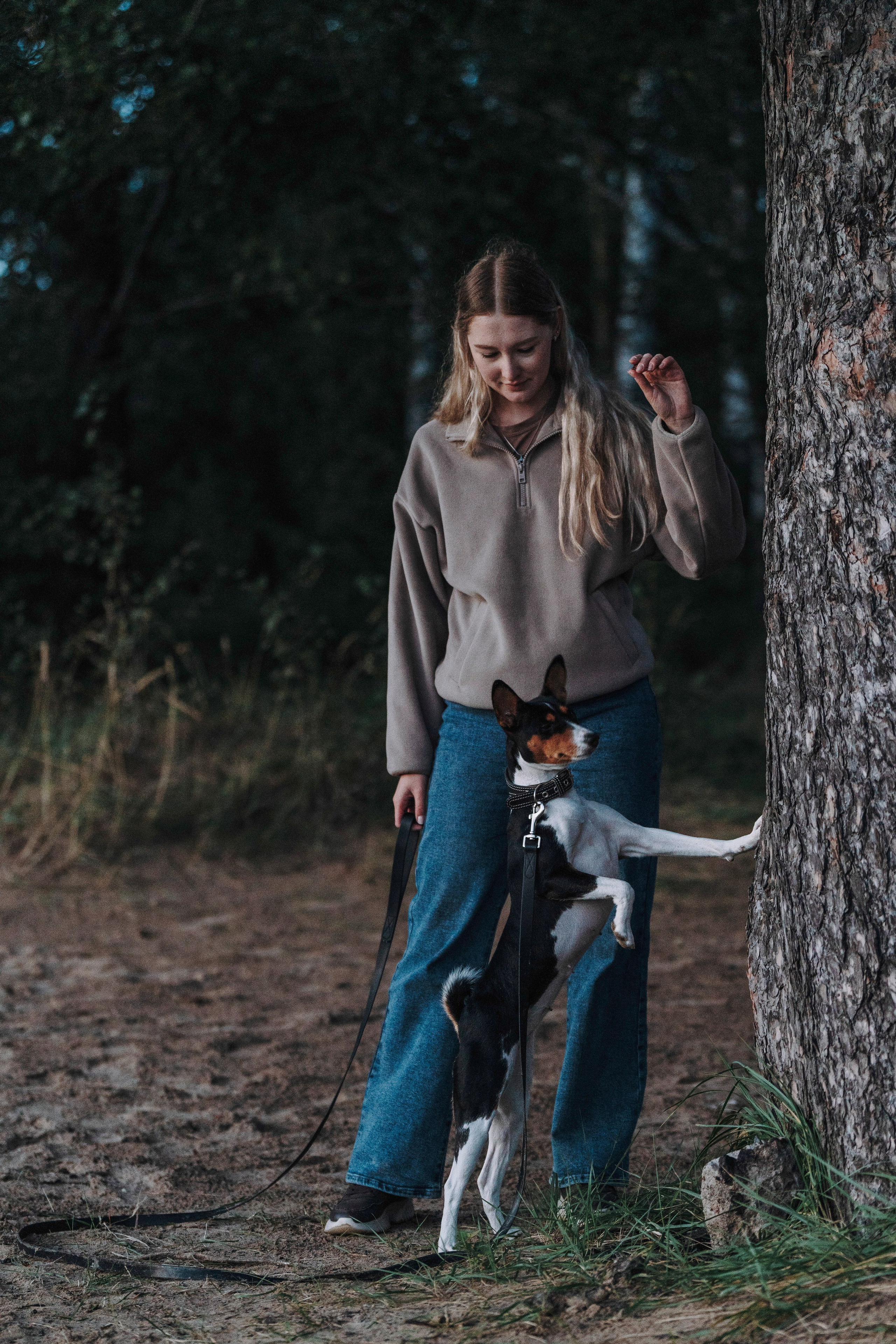 Екатерина и Дива. Фотограф анималист в Спб недорого Олеся Майорова