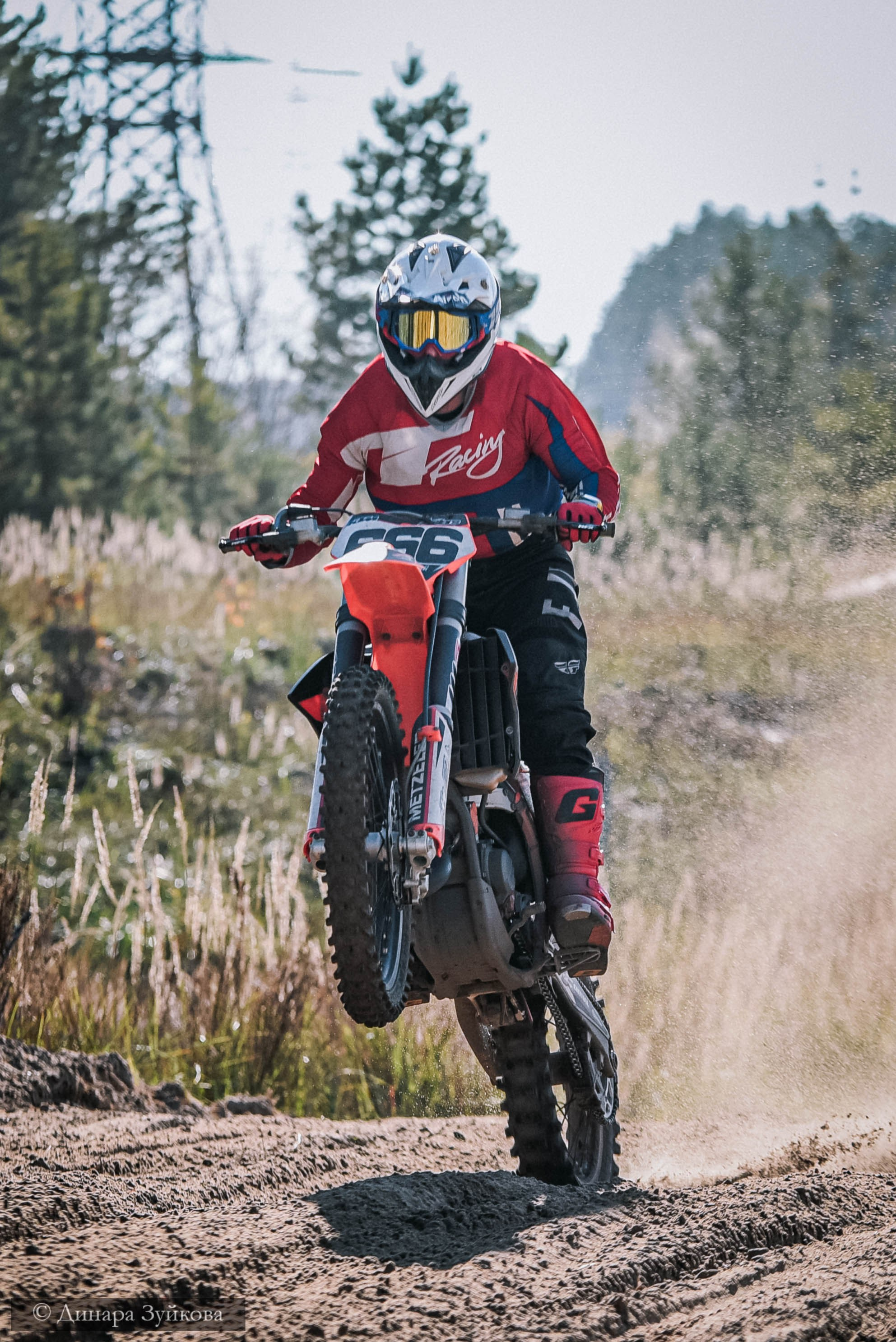 Тренировка по мотокроссу. Мотофотограф в Нижнем Новгороде Динара Зуйкова