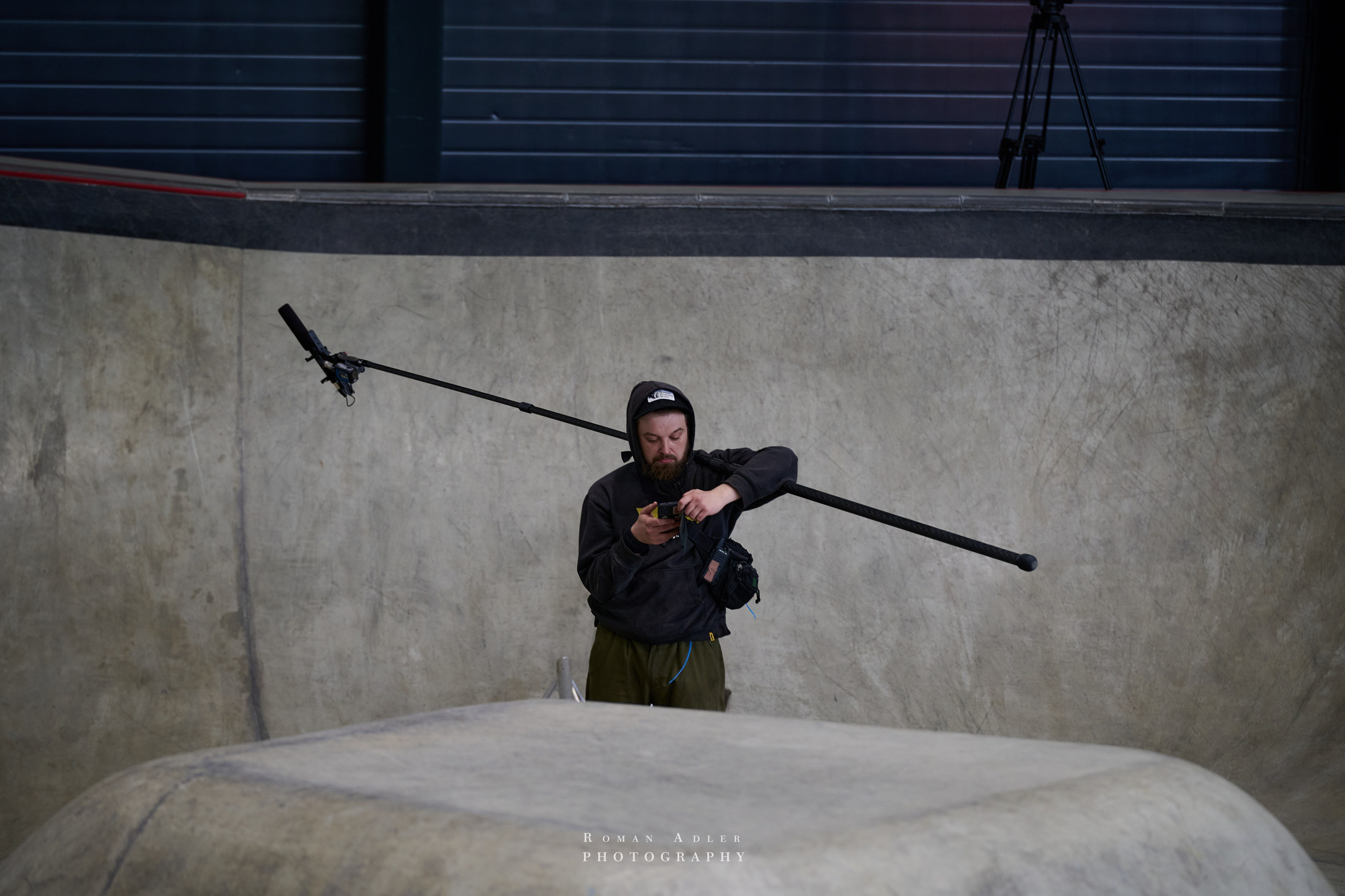 Репортаж со съёмок фильма «Своя в доску». Фотограф Роман Адлер