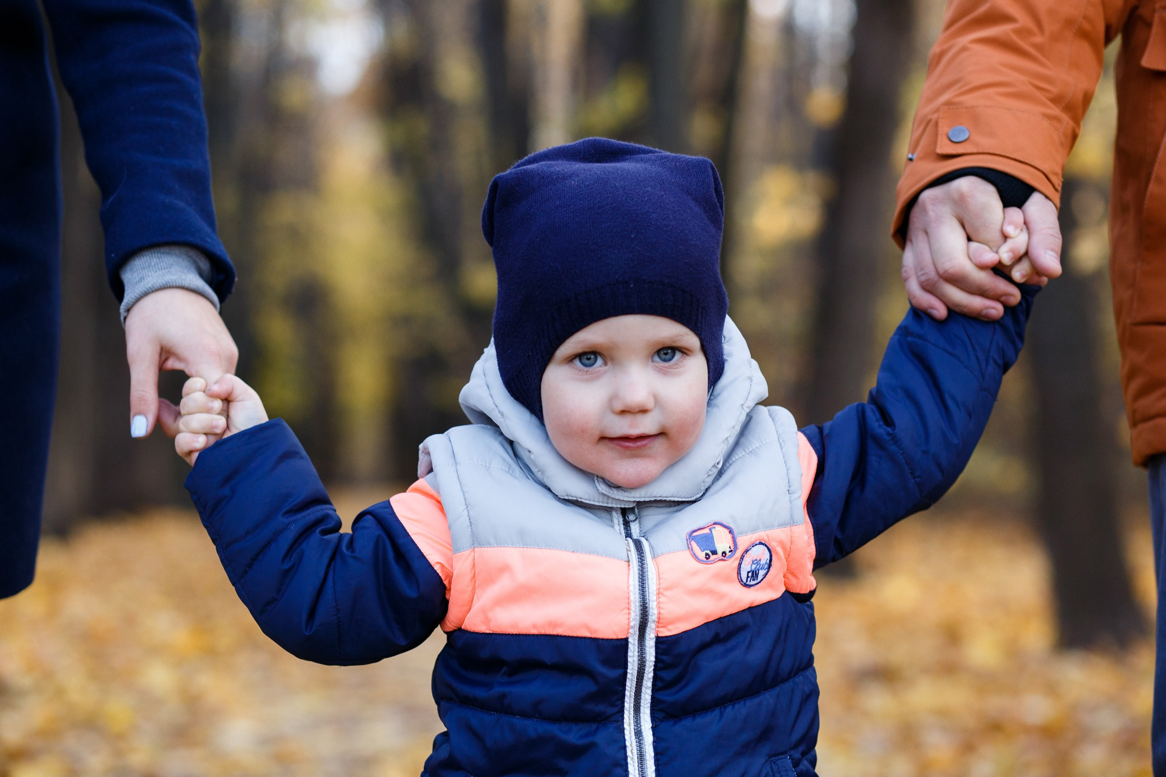 Осенняя прогулка. Семьи, портреты, школьные съемки. Фотограф Лагутина Елена. Москва