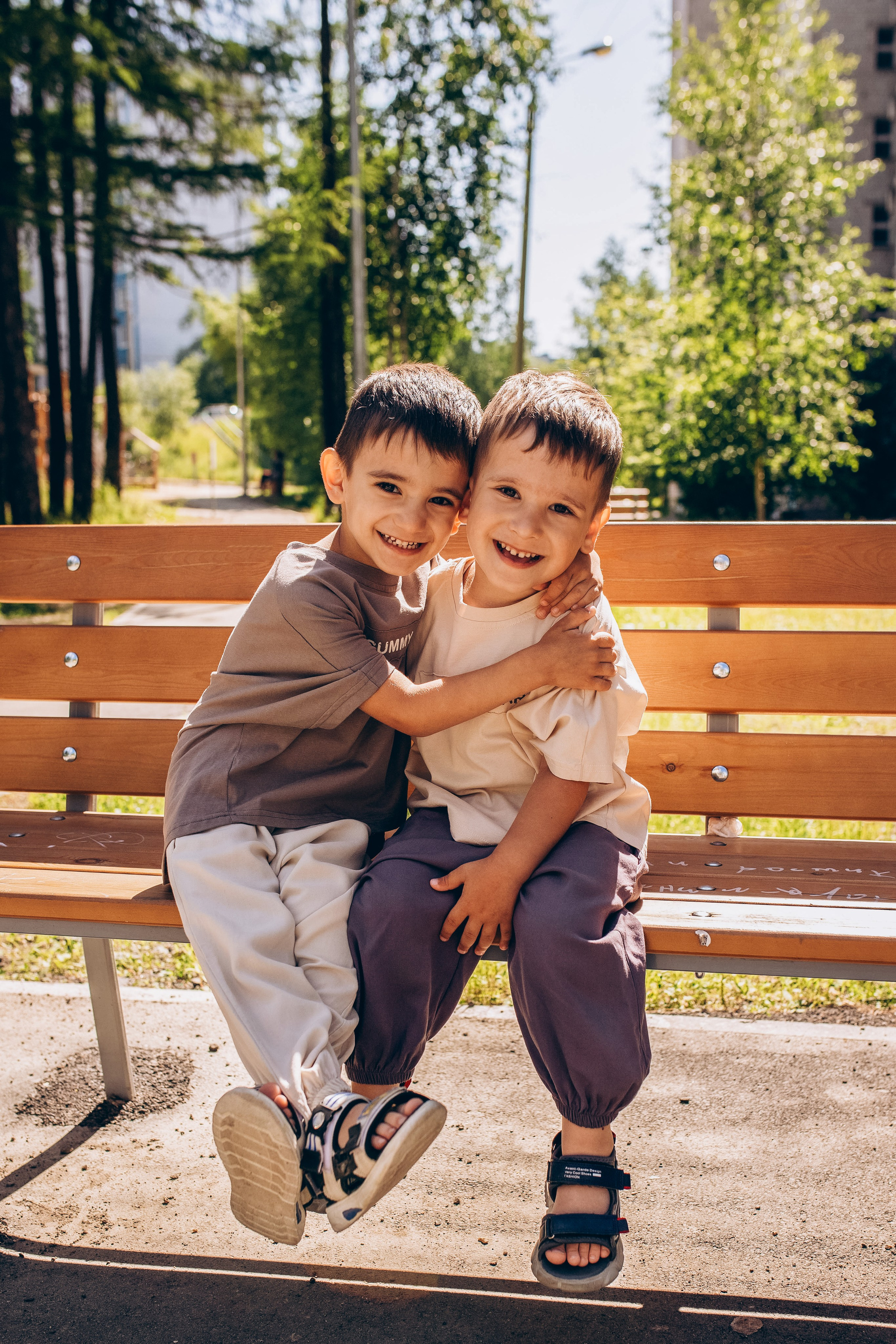 Суренчик и Кирюша. Семейный и детский фотограф город Тында Дарья