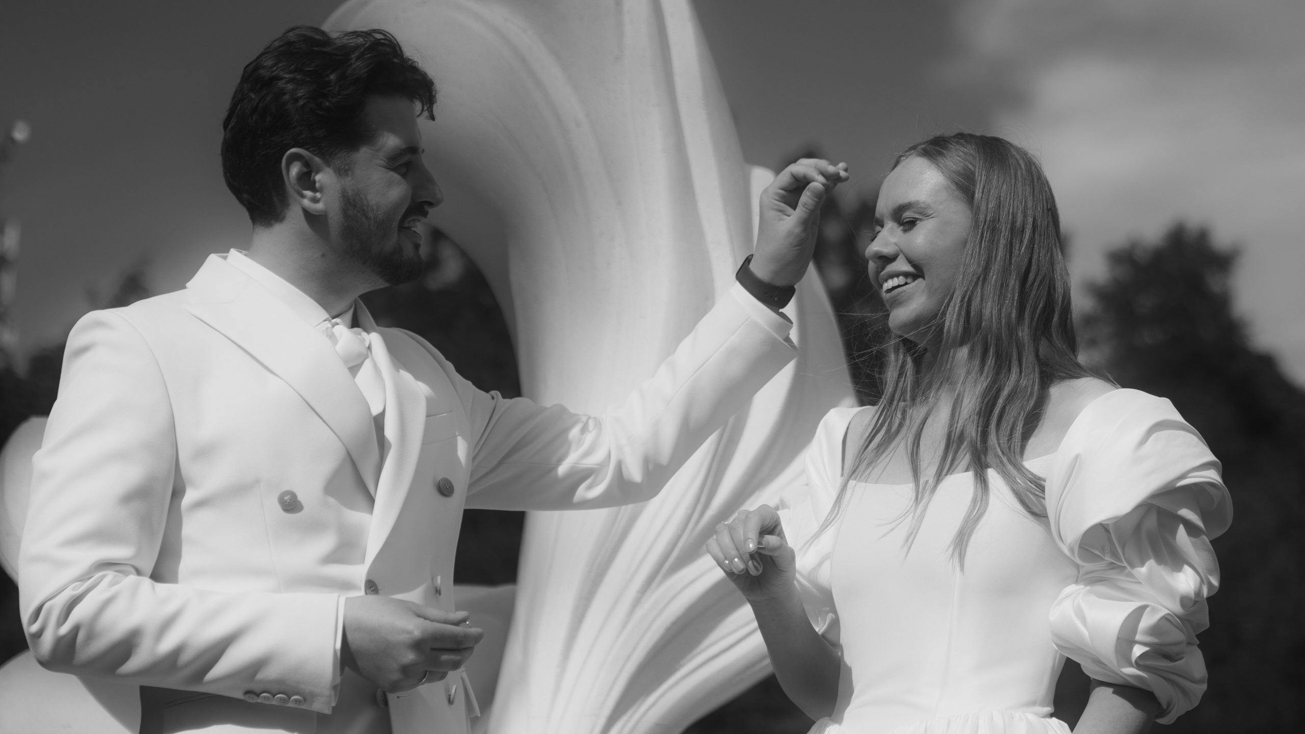 Надя и Вова, современная классика за городом, СПб. Фотограф в Москве Екатерина Черненко