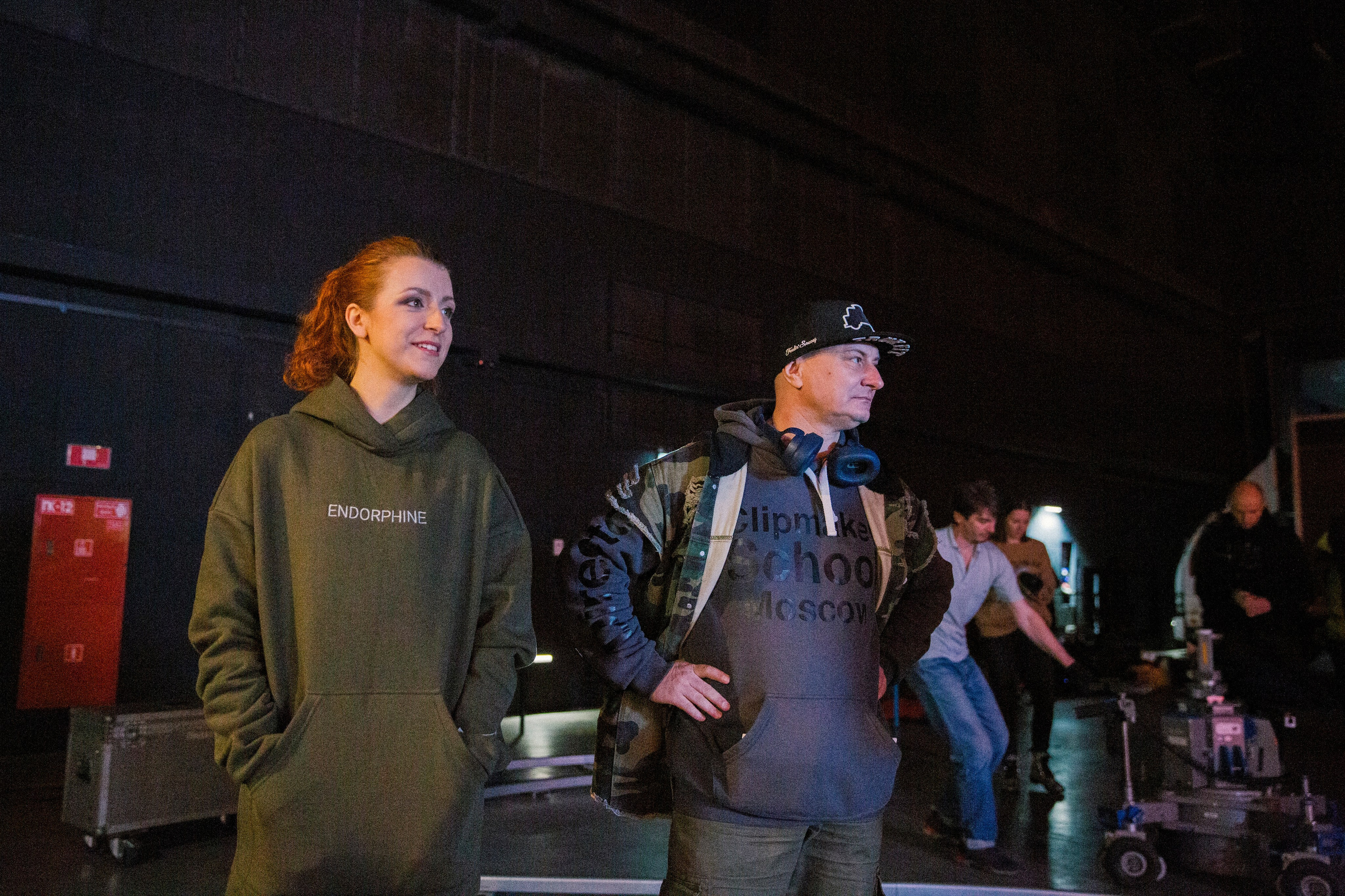 ФК Би-2 & Лиза Громова Мосфильм. Ольга Пилант. АРТ, бэкстейдж, свадебная и семейная фотография, городской портрет, интерьерная фотография