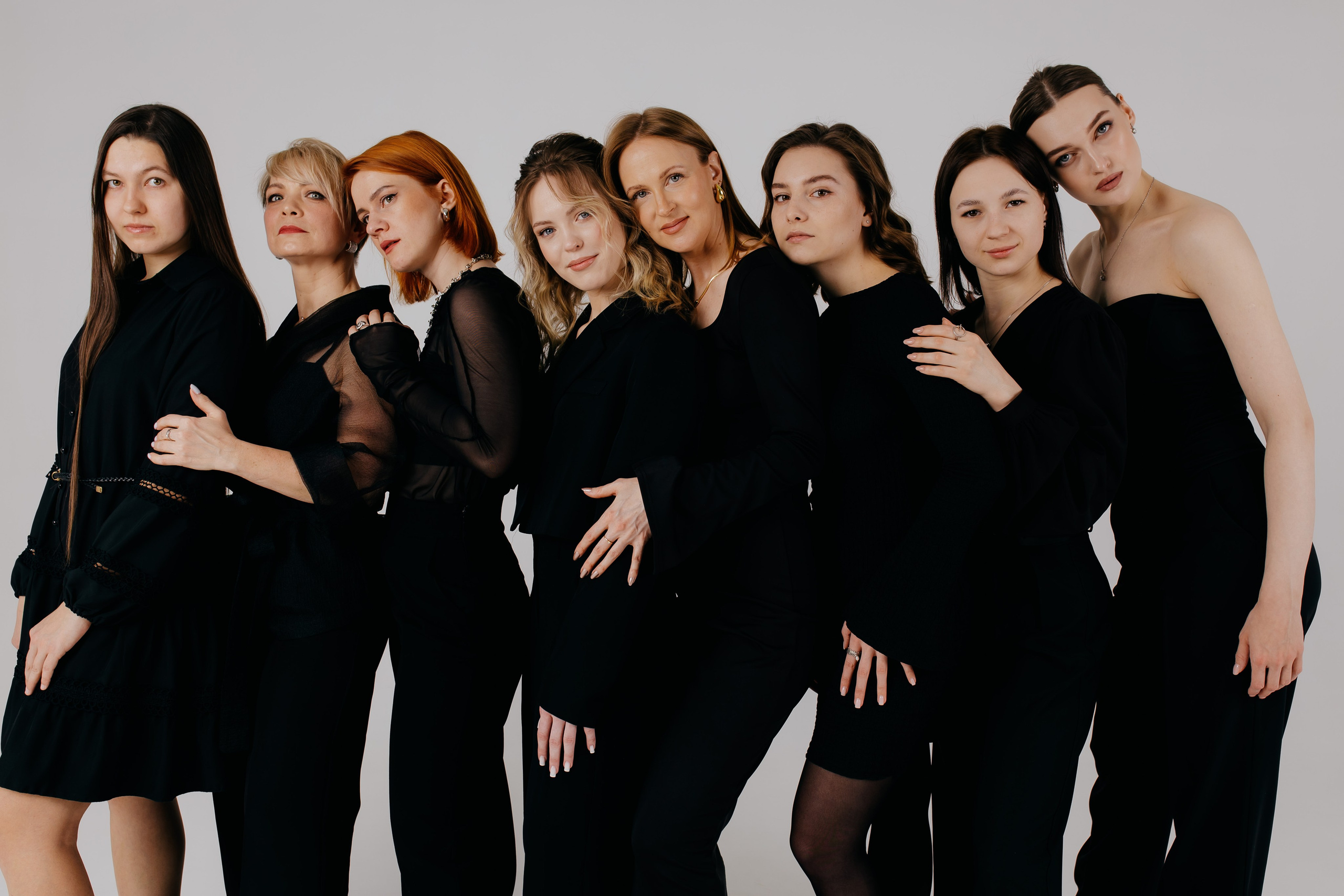 Фотоссесия коллектива Модельной школы. Фотограф в Кирове Настя Шабардина