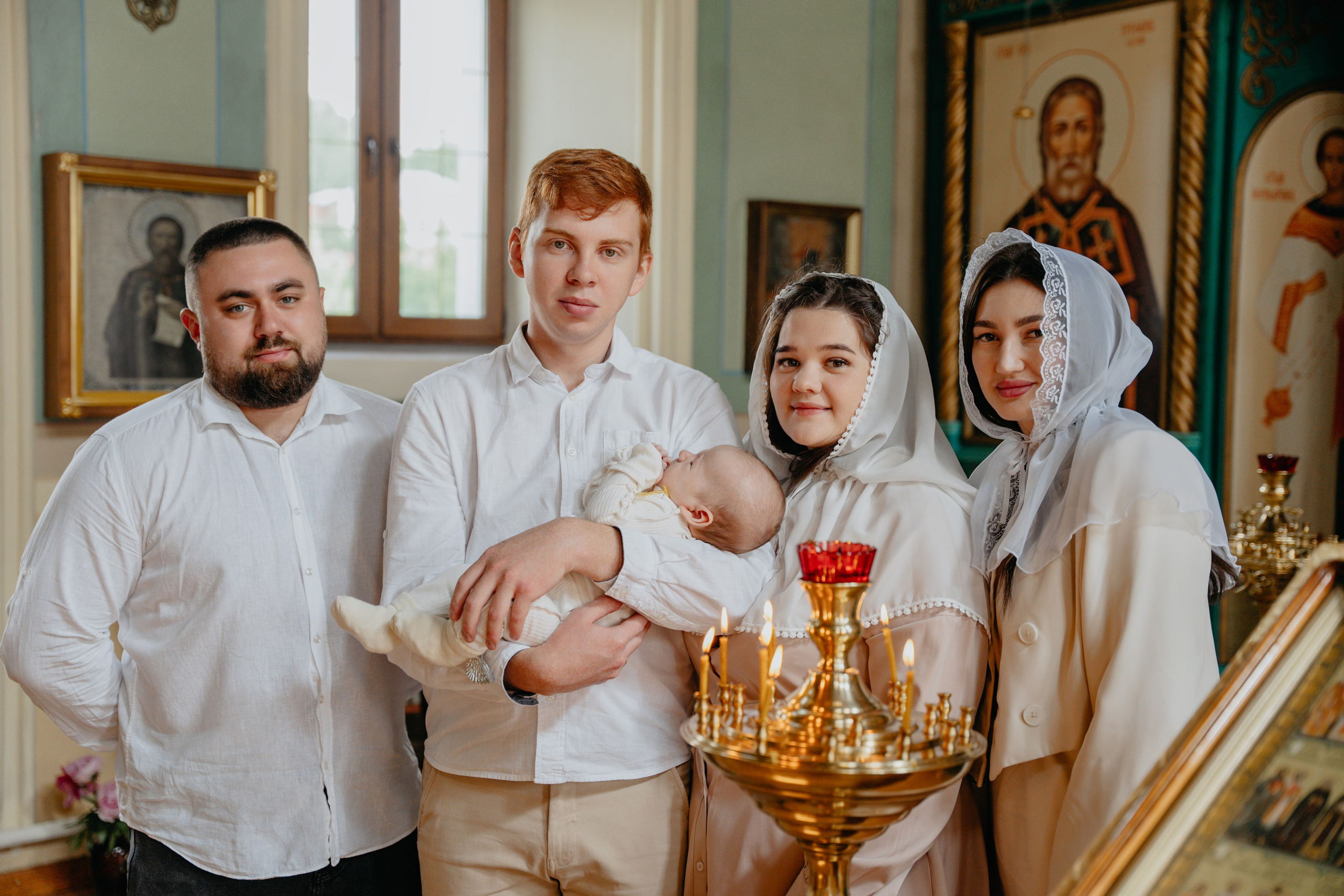 Таинство крещения. Никольская Церковь
