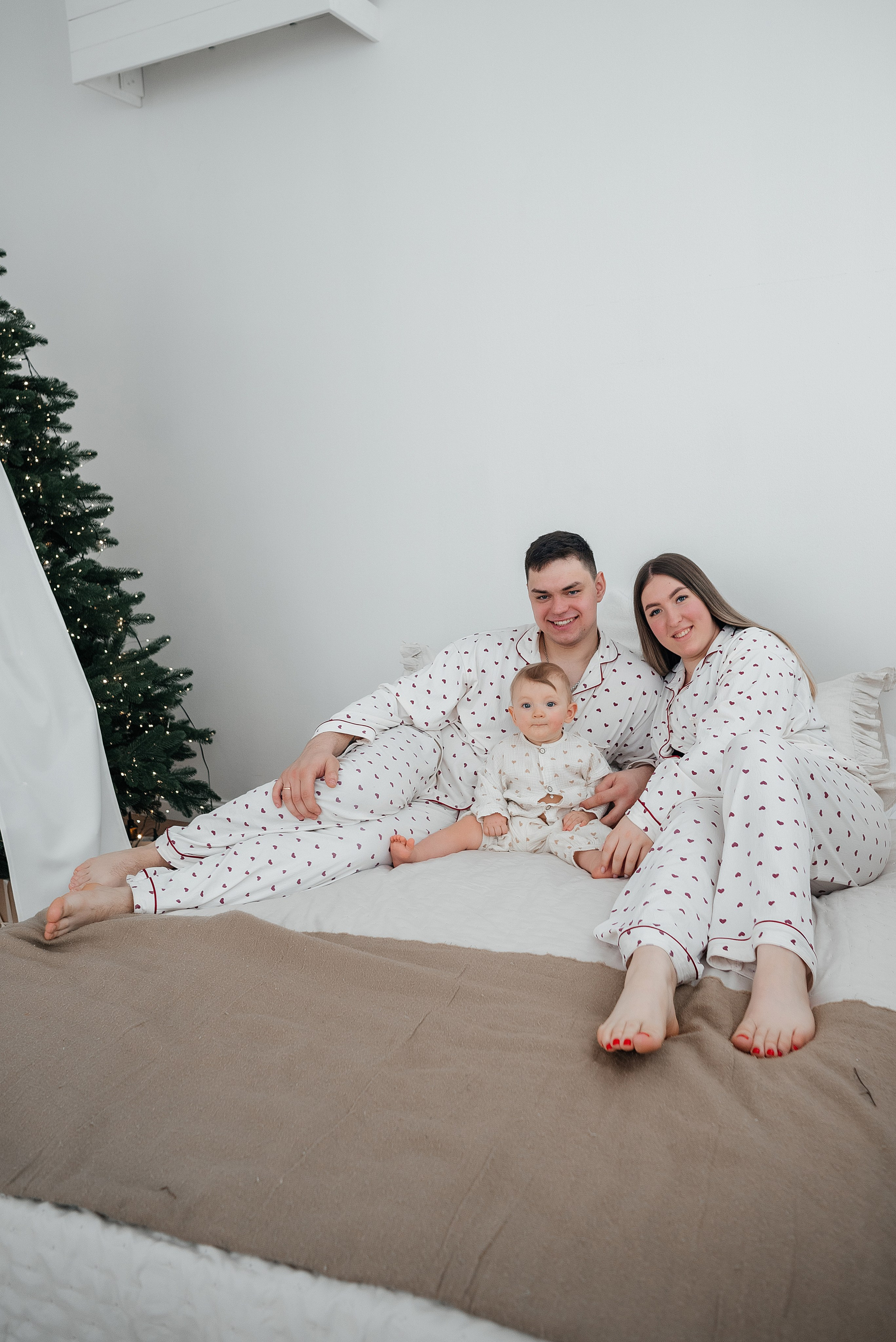 Семейная съемка к Новому году. Фотограф Анастасия Фомина