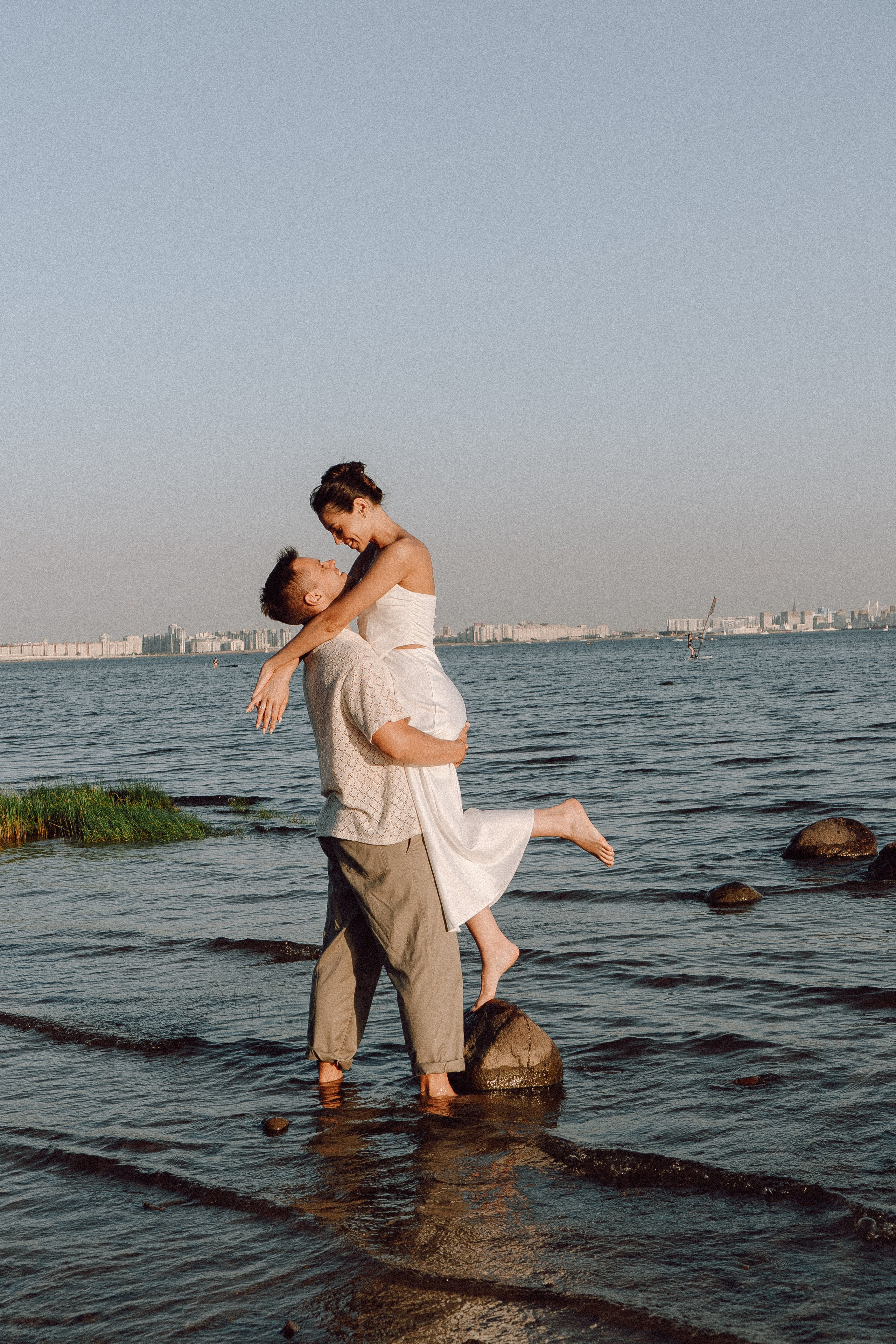 СВАДЕБНАЯ ФОТОСЕССИЯ ВЫЕЗДНОЙ ЦЕРЕМОНИИ (ФИНСКИЙ ЗАЛИВ). Профессиональный фотограф, Санкт-Петербург — Виктория Богомолова