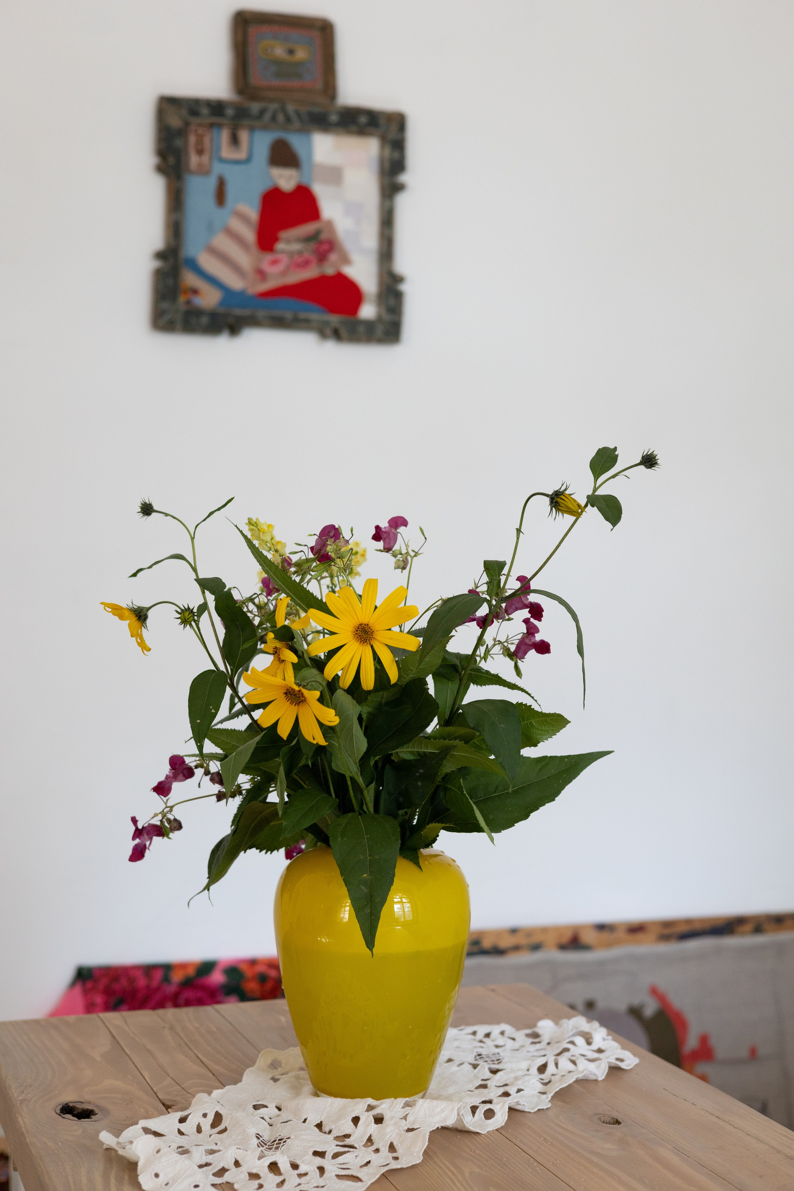 Вера и дети в мастерской. Портрет художника. Марина Лавинская Фотограф из Москвы