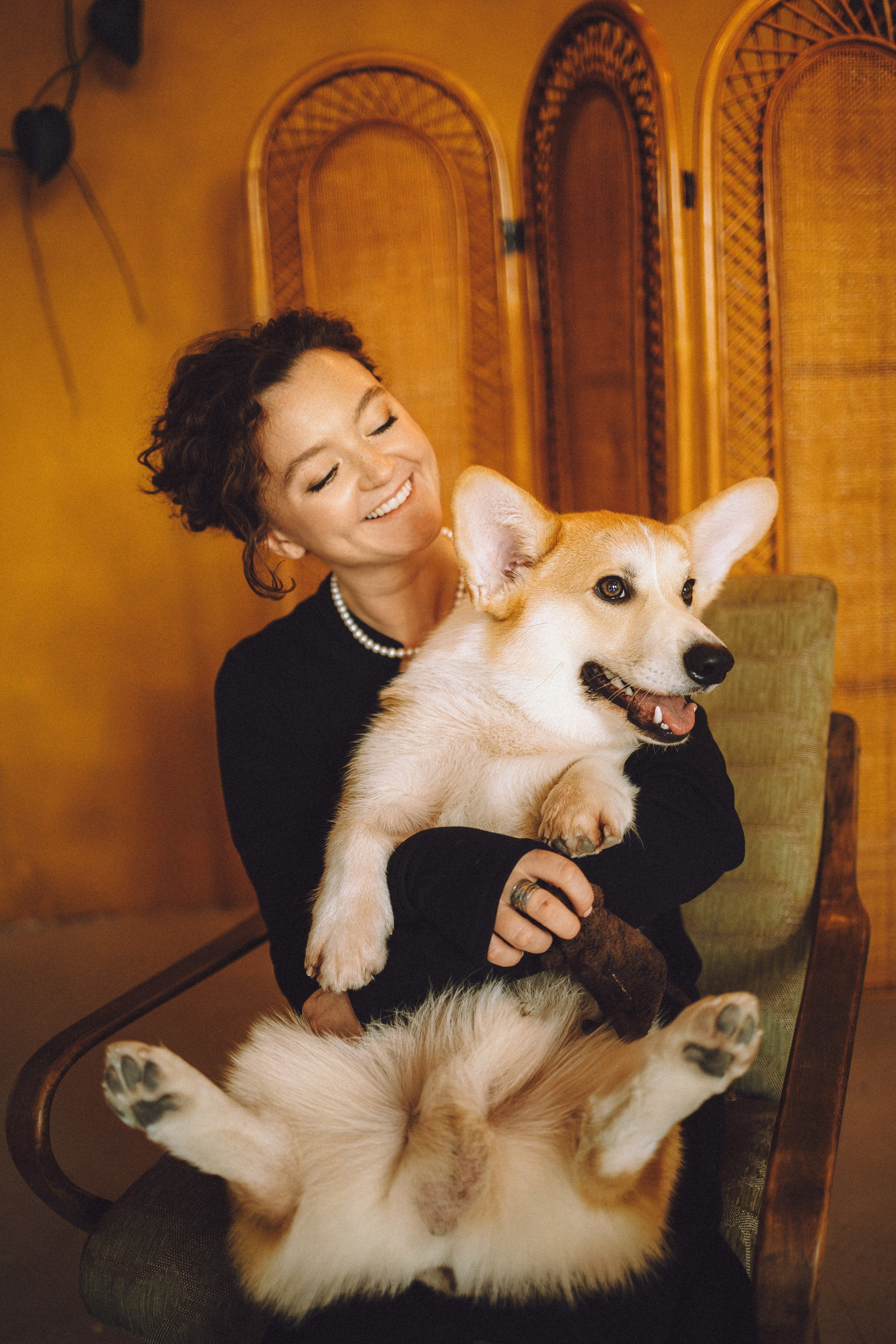 Наталья, Евгений и Мерлин