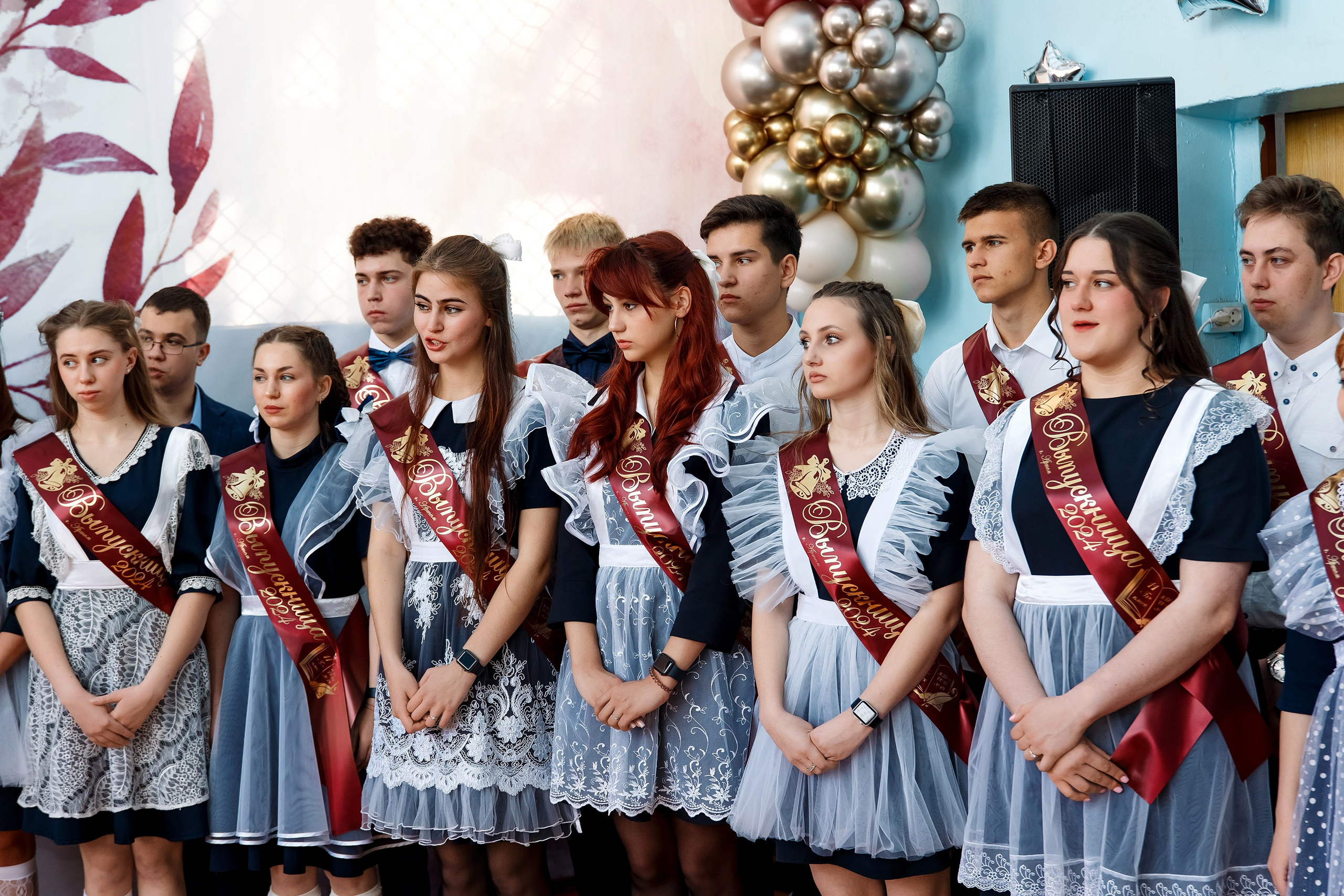 11 класс Последний звонок. Фотограф Любовь Корниенко, Примоский край