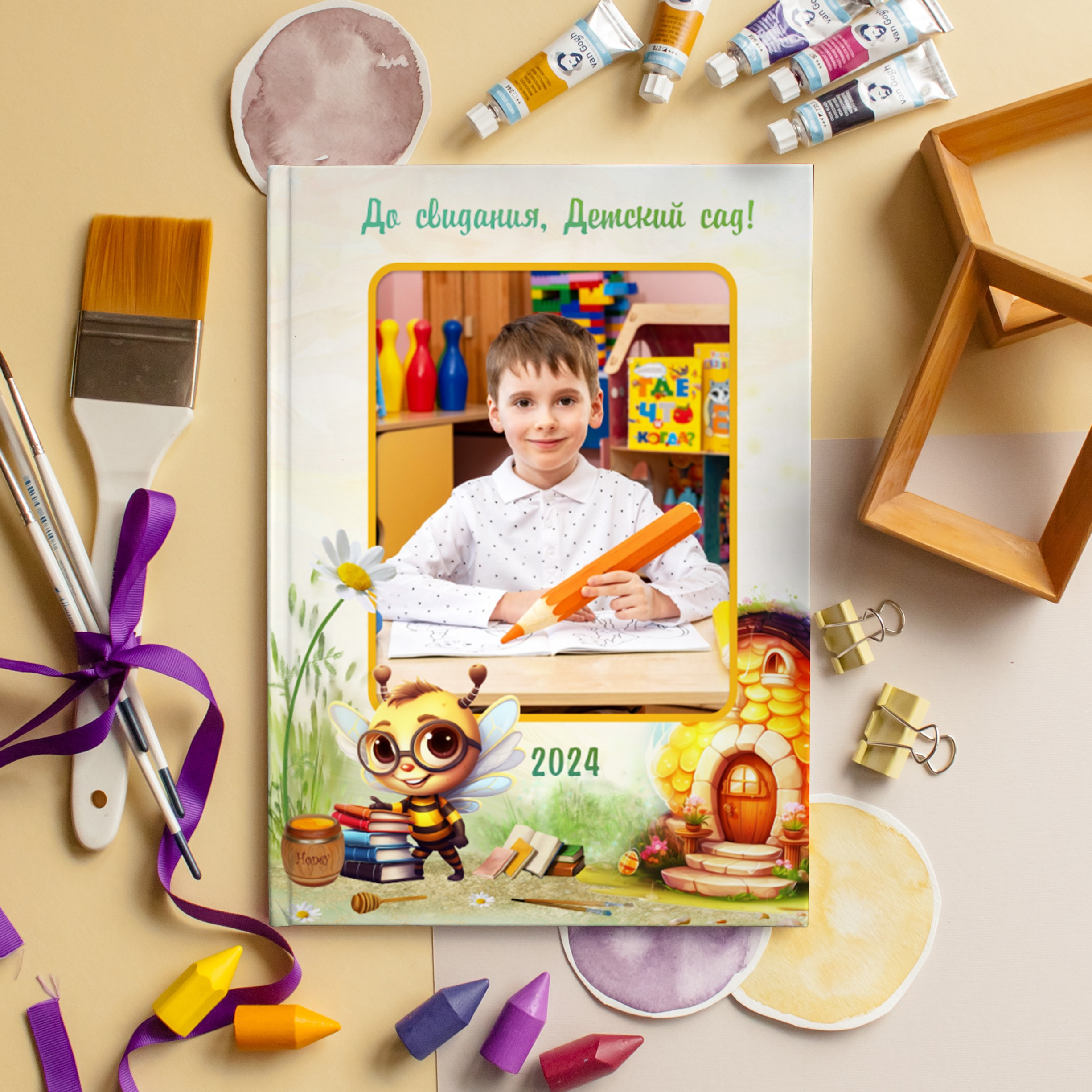 Дизайн «Пчелки». Выпускные альбомы в Подольске Москве и МО