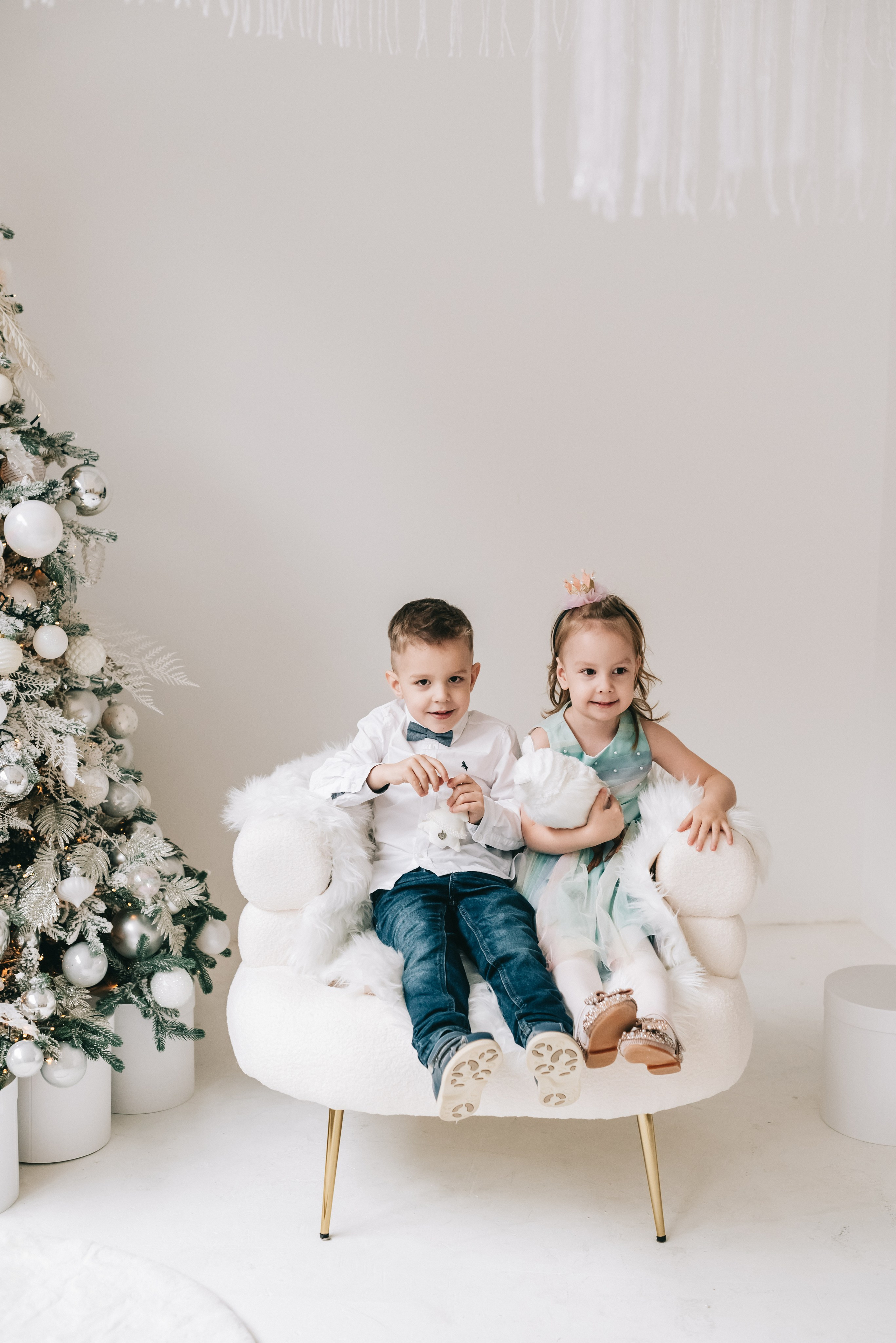 Новогодняя семейная фотосессия Кемерово