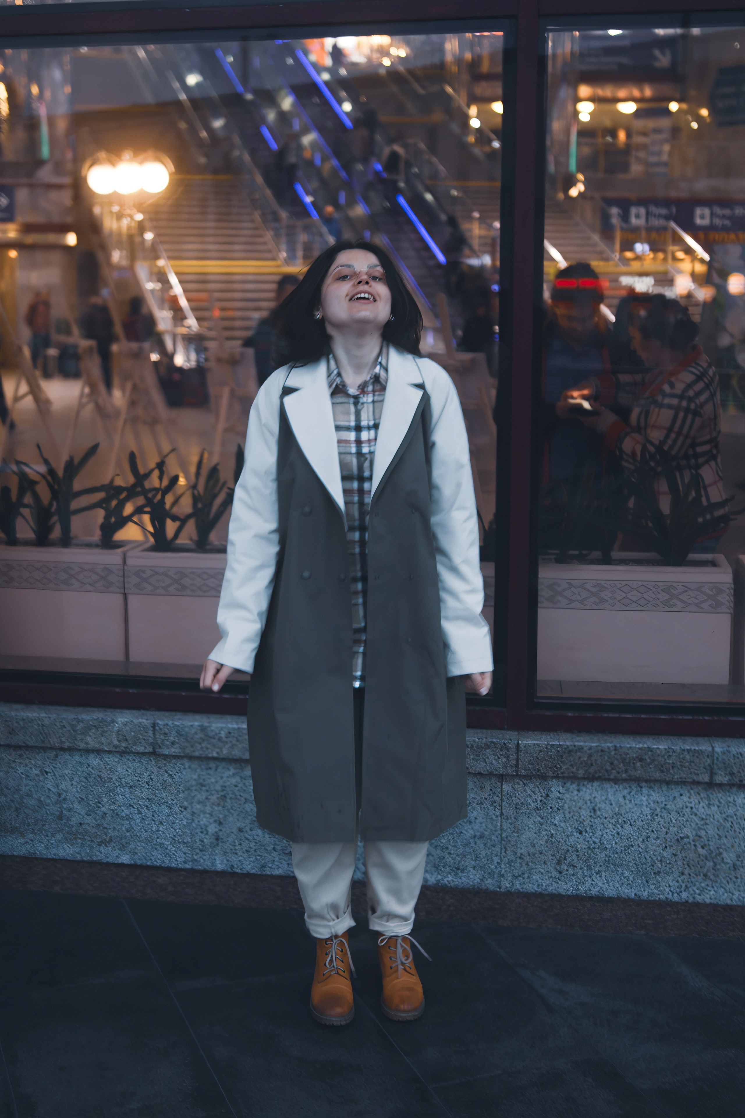 Фотосессия на вокзале