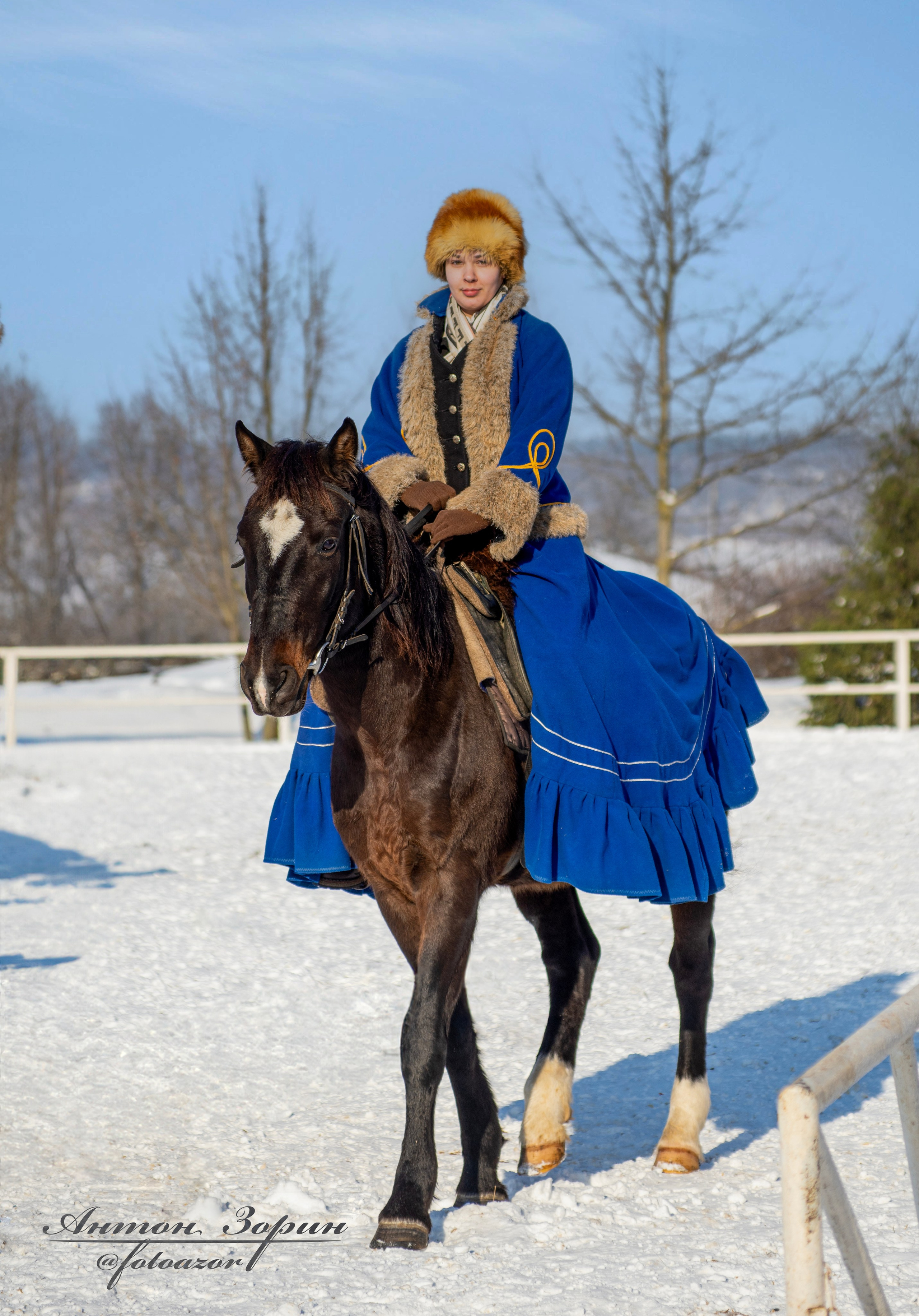 Конная охота. Семейный и детский фотограф Антон Зорин