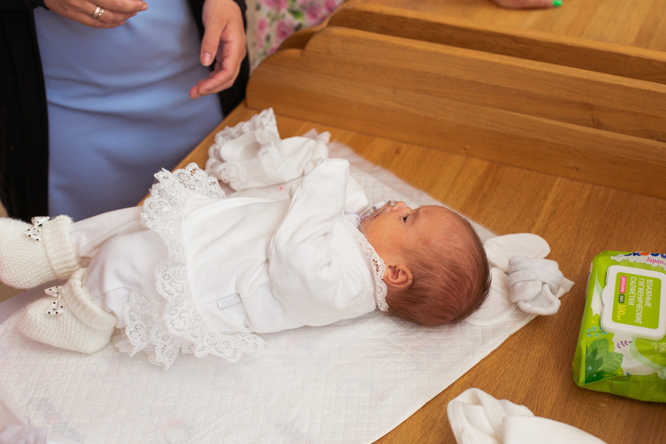 Крещение Ульяны. Успенская церковь. Фотограф новорожденных и детский в Сергиевом Посаде Кругликова Юлия
