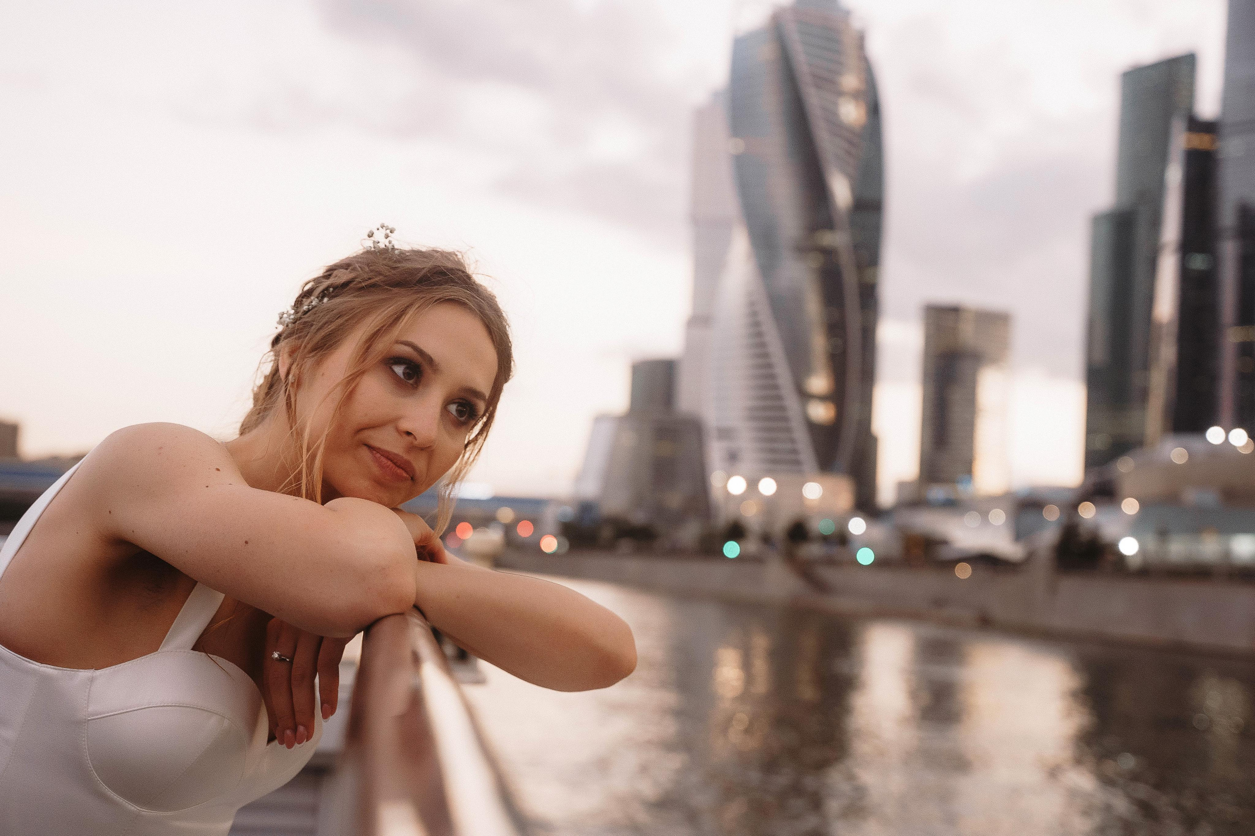 Свадебная фотосессия на теплоходе