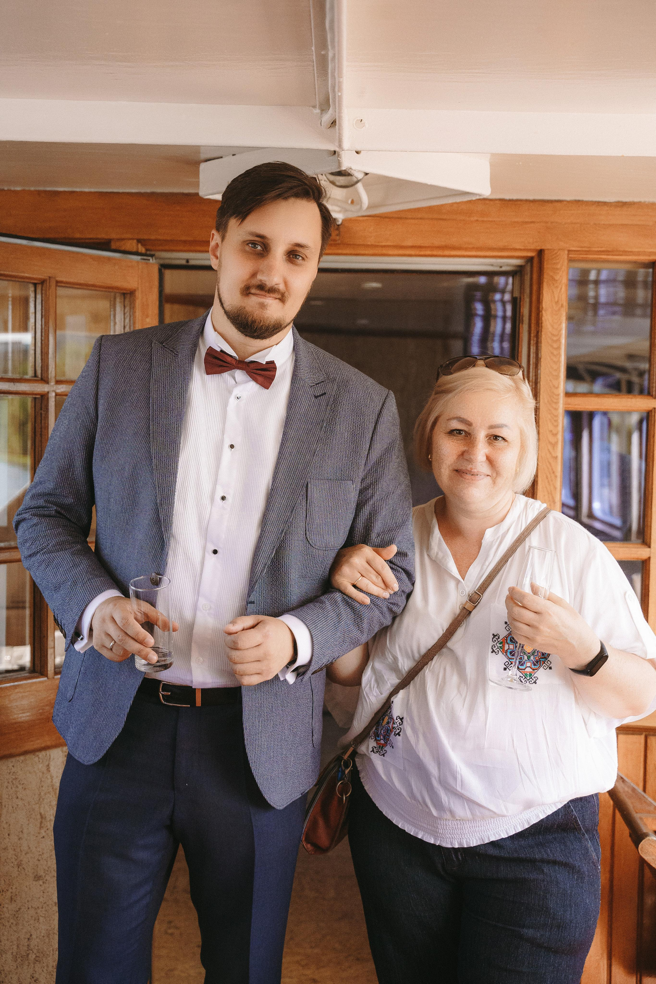 Свадебная фотосессия на теплоходе