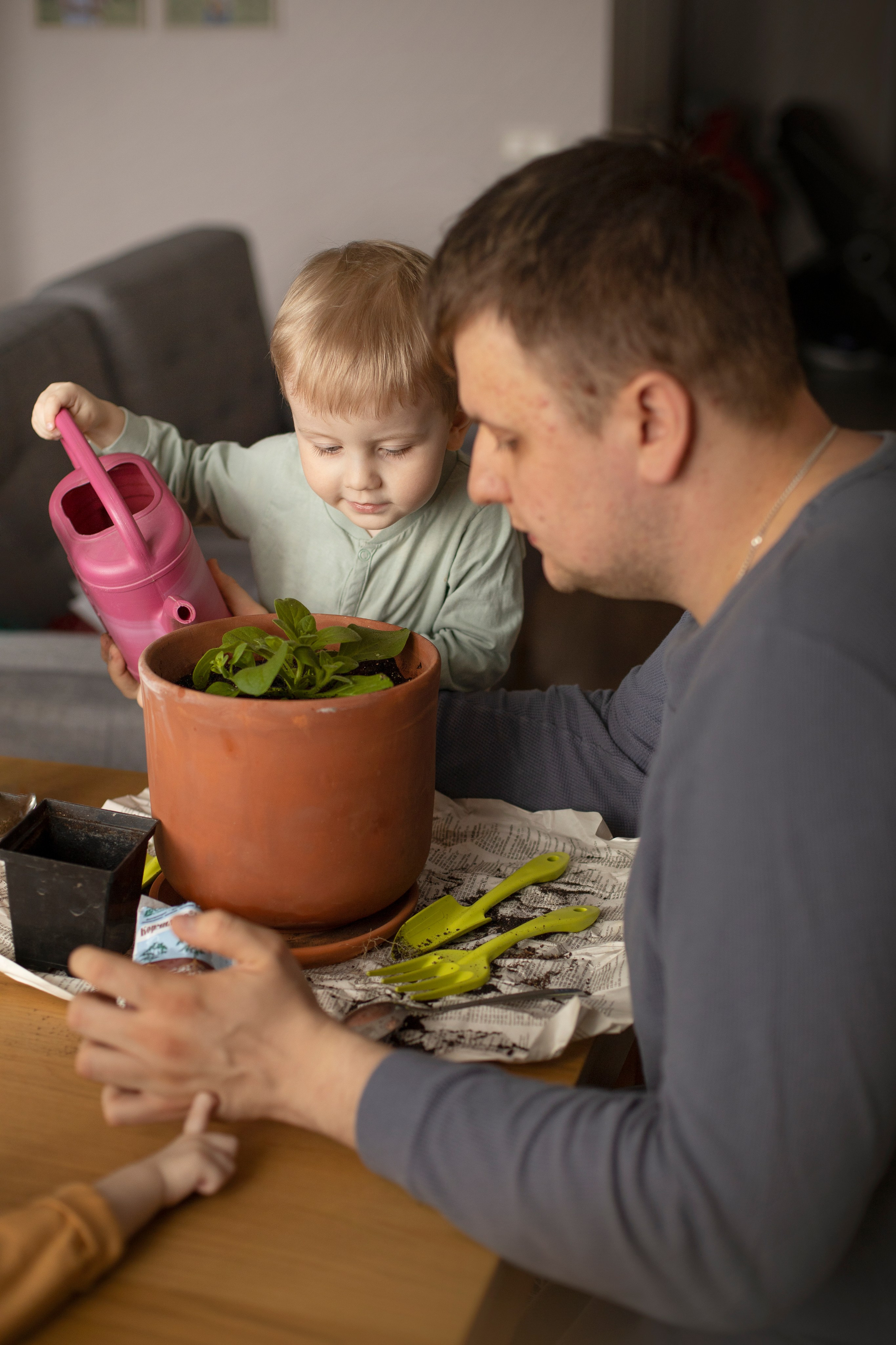 Саша и Варя, папа и мама. Детский и семейный фотограф Софья Пузикова | УФА