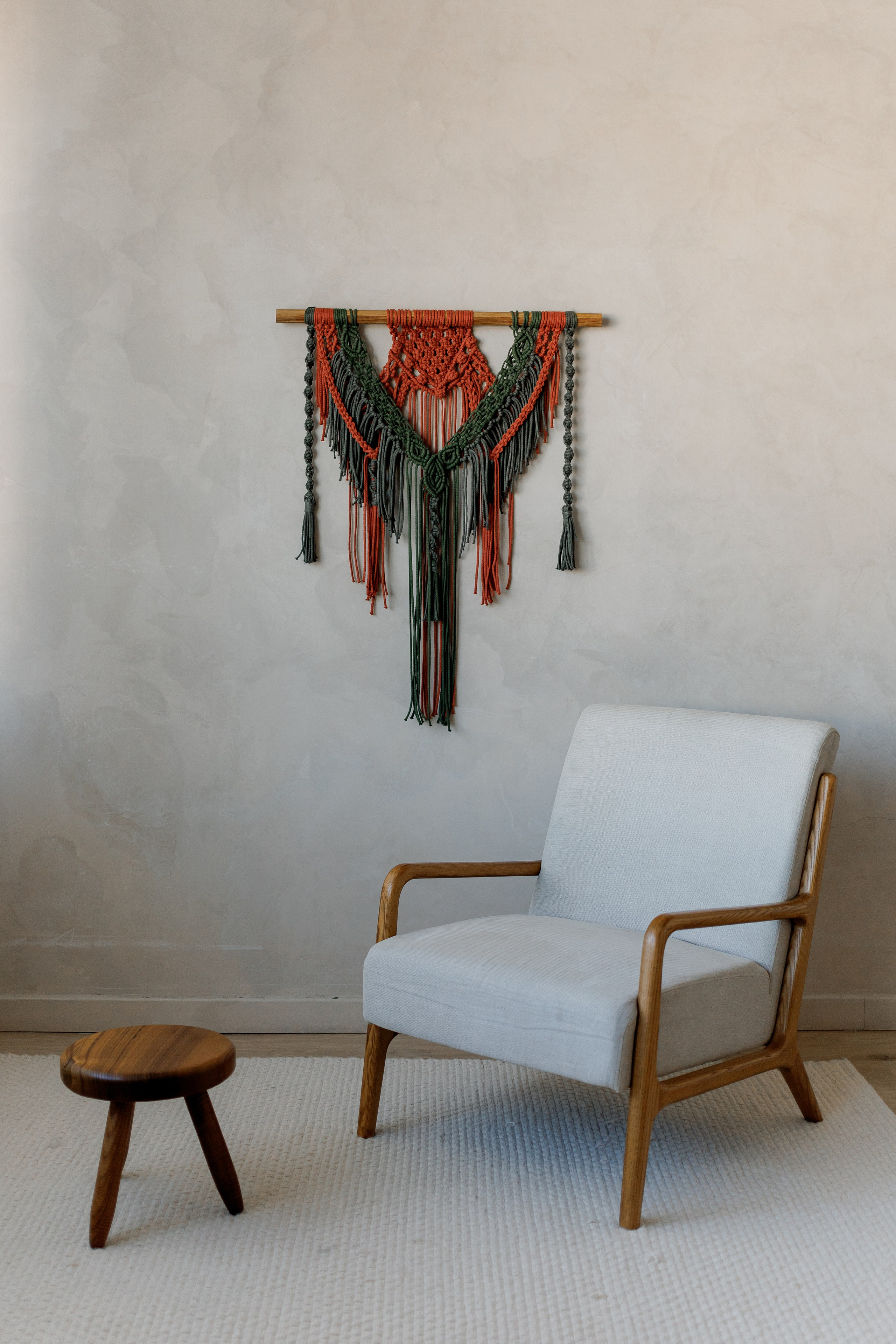 Каталожная съёмка панно в технике макраме. КОНТЕНТ ФОТОГРАФ