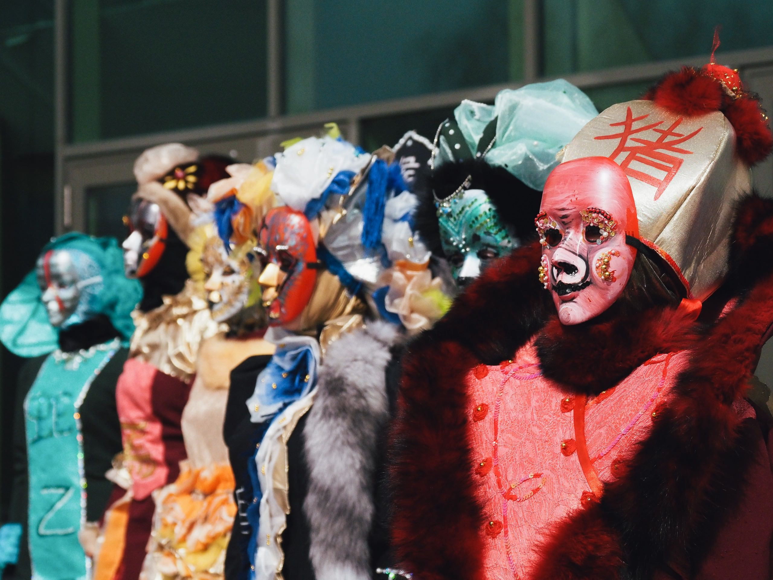 модный показ китайской одежды