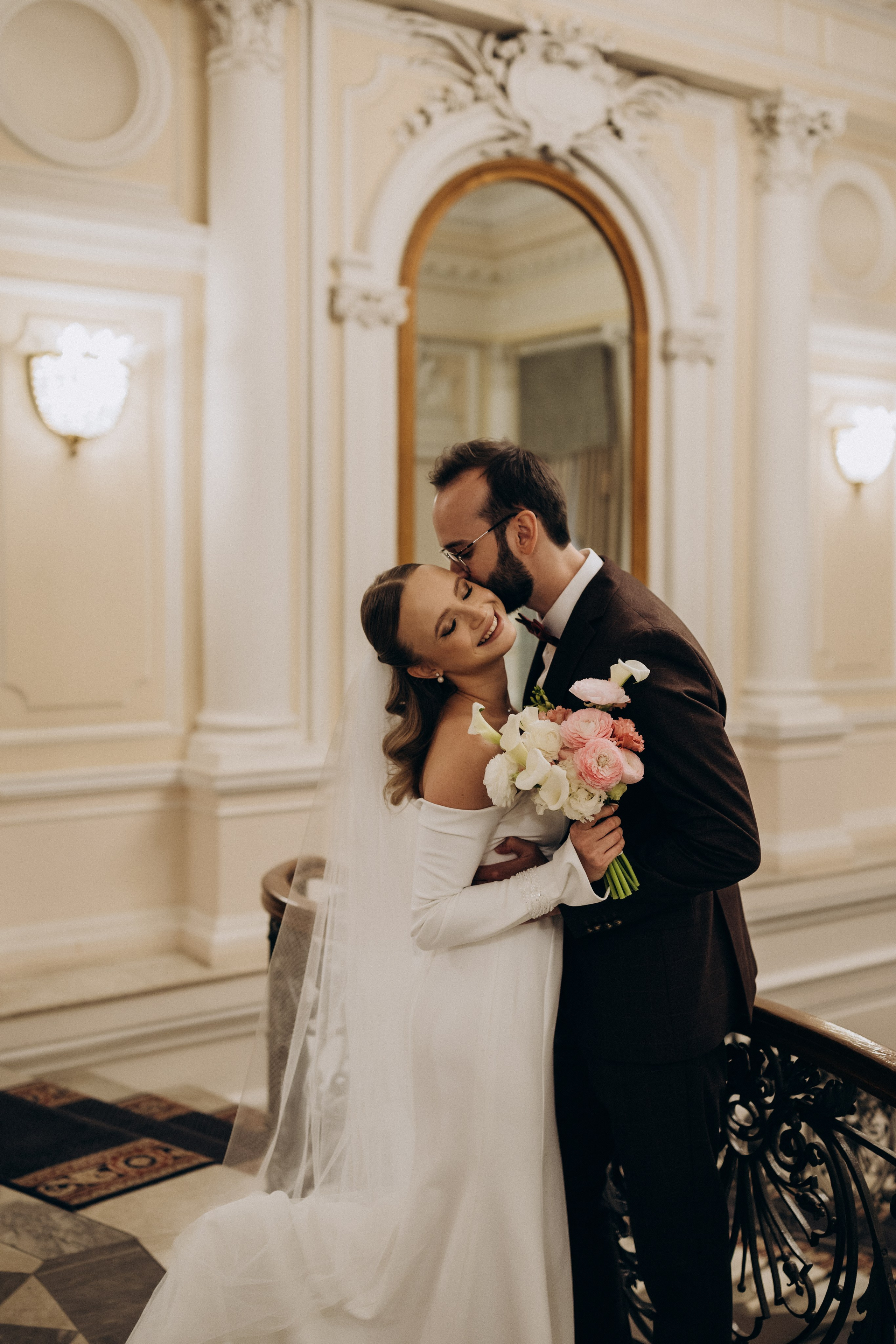 Юра и Полина | 2-й дворец и Половцова. Свадебный и love story фотограф в Санкт-Петербурге