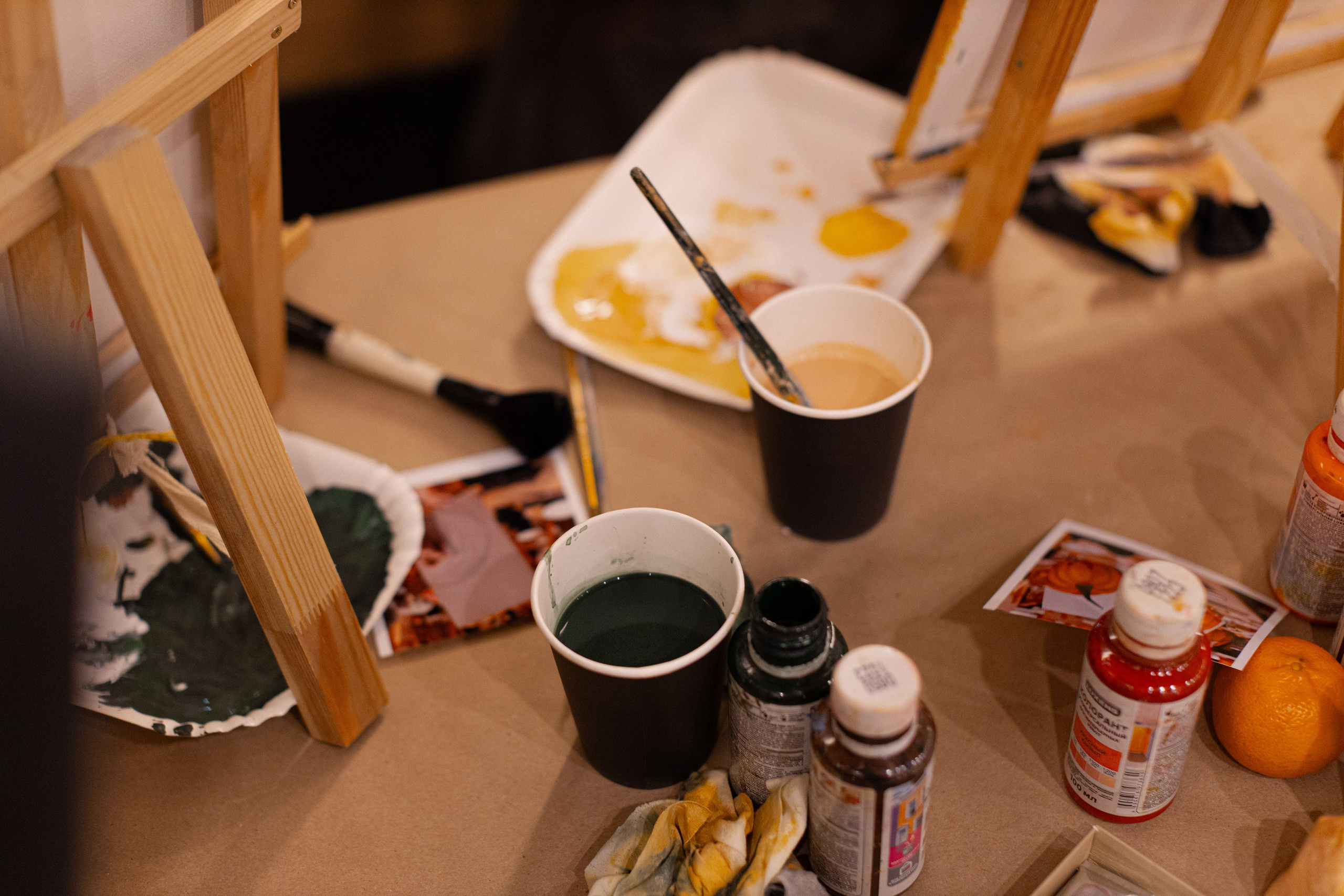 МК Тыква в кафе Здрасте. Анастасия Ракчеева Художник