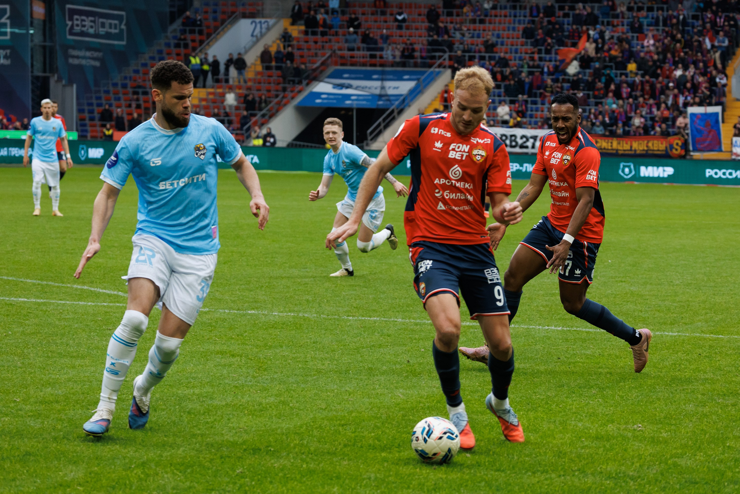 Футбол. ЦСКА — Сочи