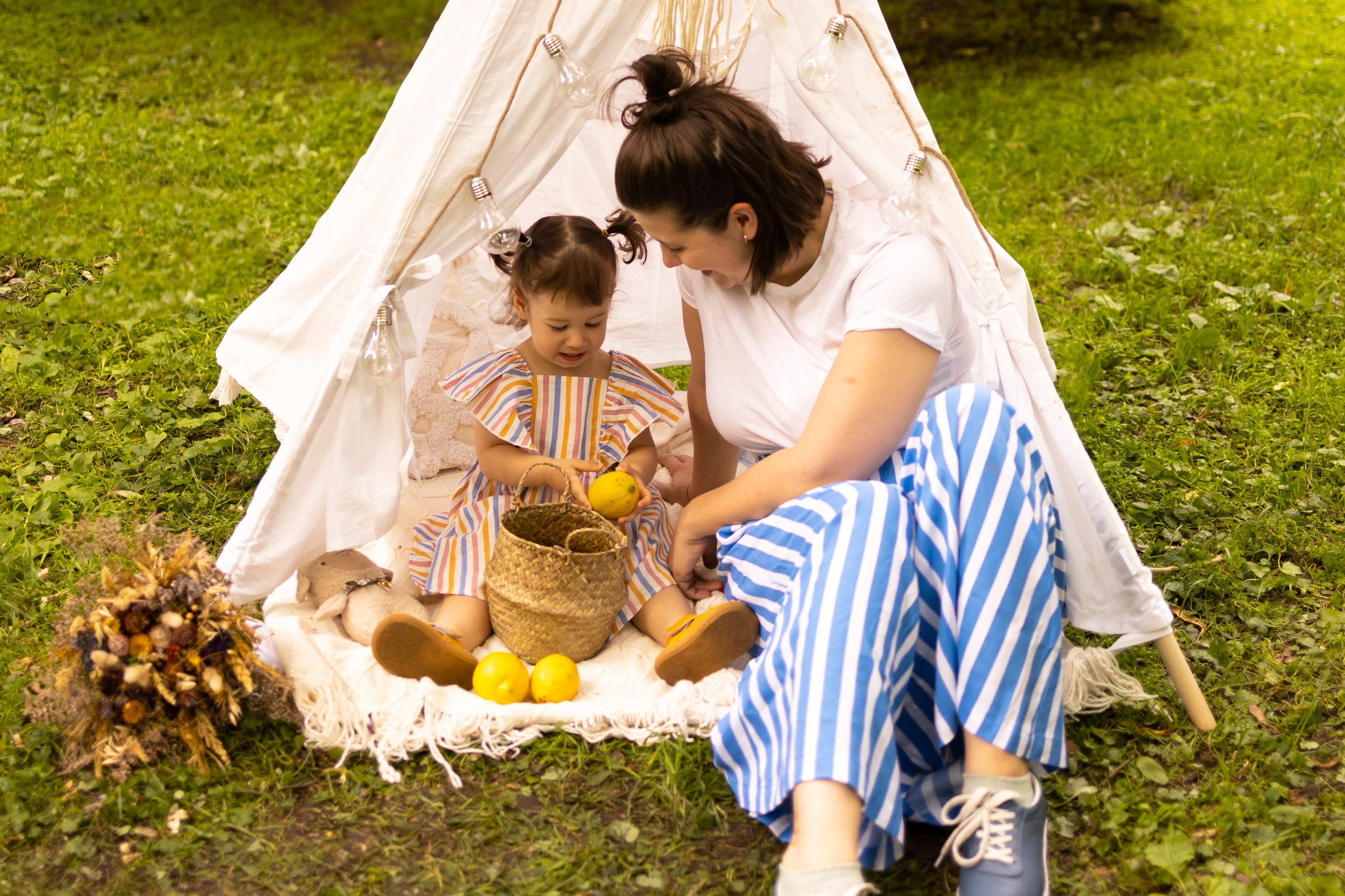 Boho wigwam (summer 2024). Семейный и детский фотограф, фотограф беременности, ньюборн в Москве