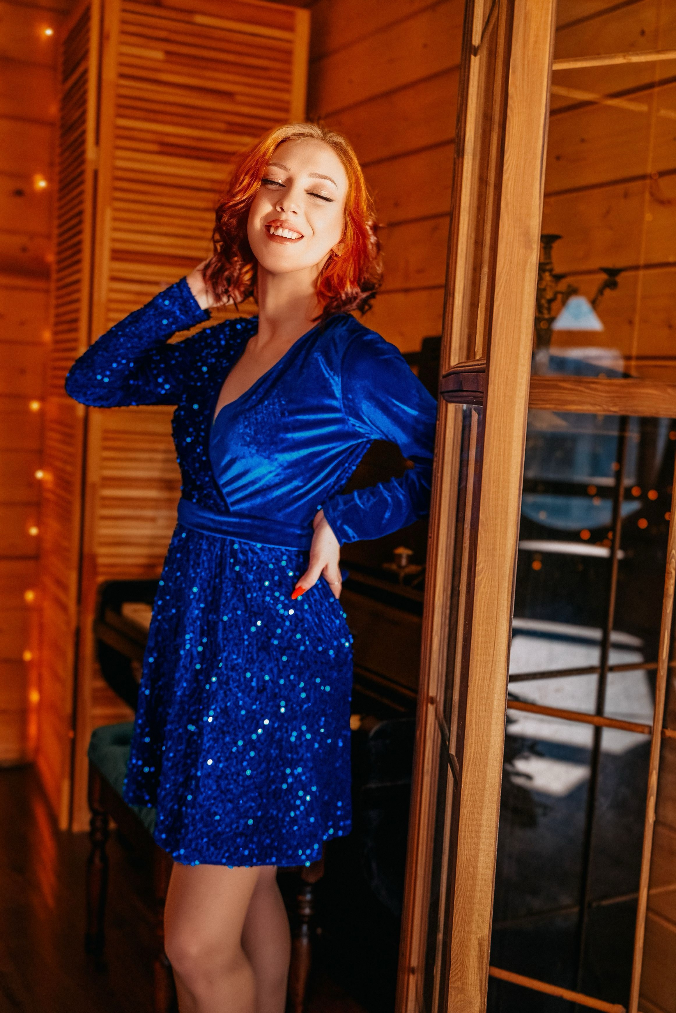 Новогодняя студийная фотосессия беременной девушки. Фотограф Ессентуки в Ессентуках КМВ Лиза Фефлер