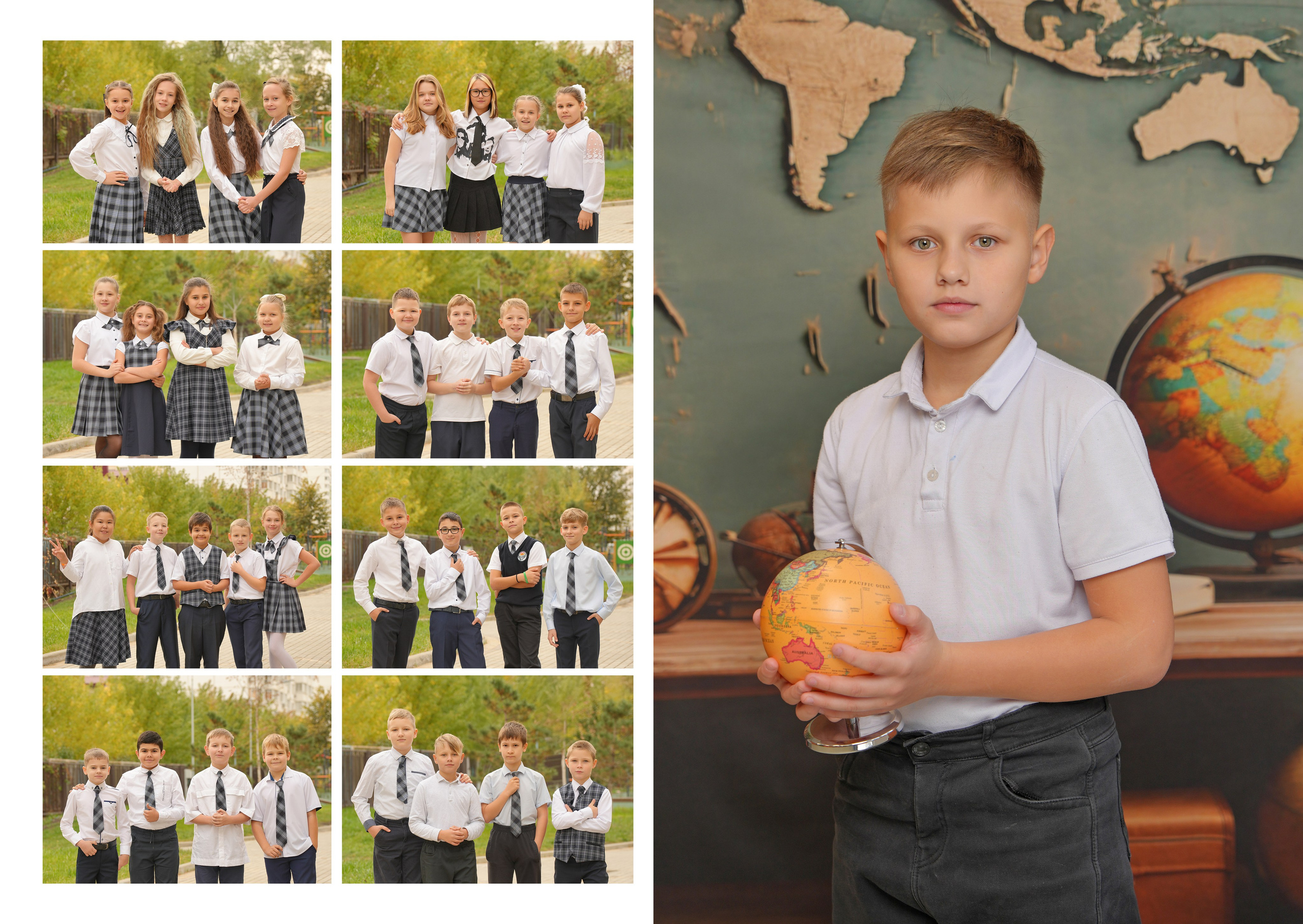 ШКОЛА 104 ф — 4 «И» класс. Красивый выпускной альбом в Краснодаре