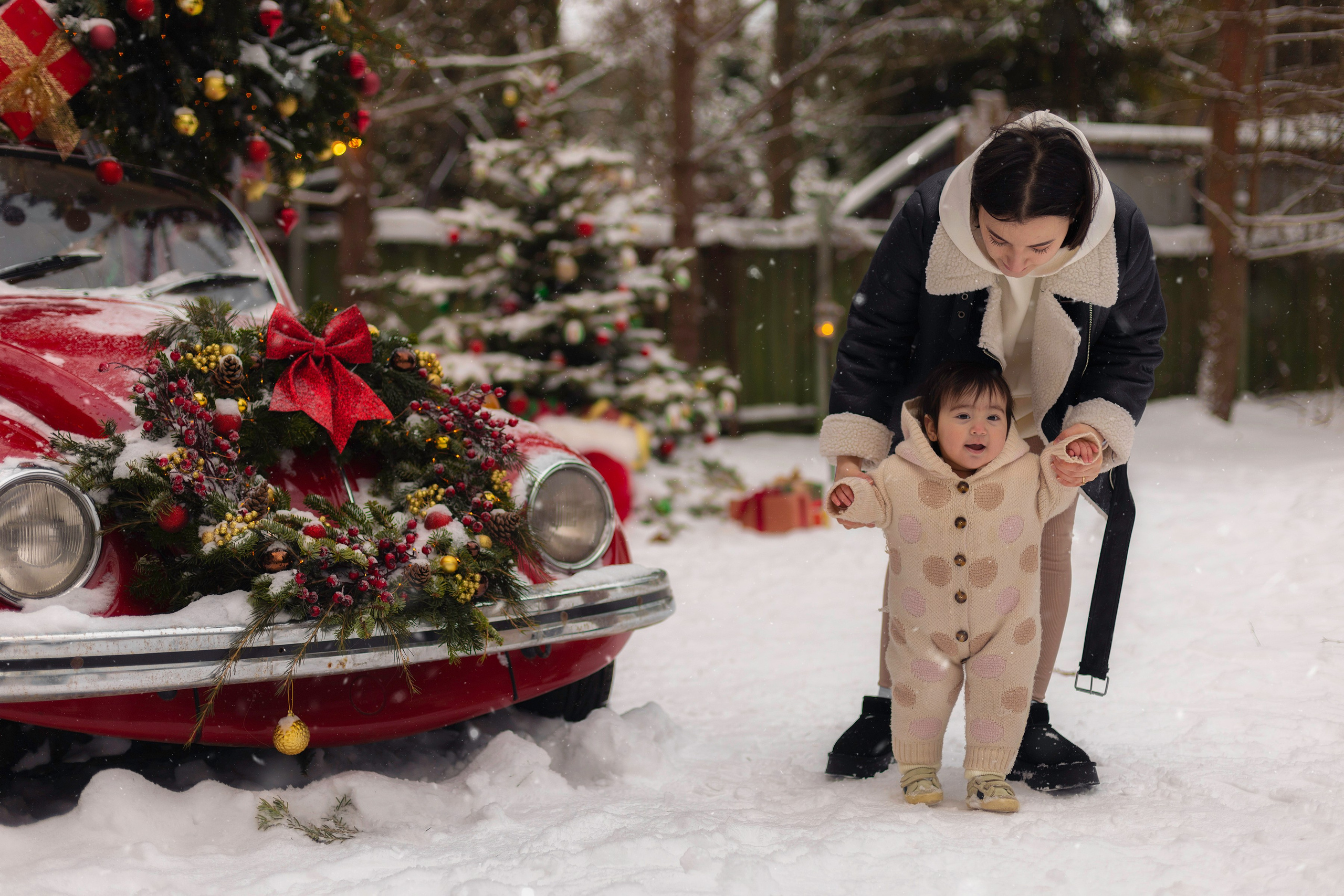 Камиль и Оля с доченькой. Семейный и детский фотограф в Москве Артём Жигурс