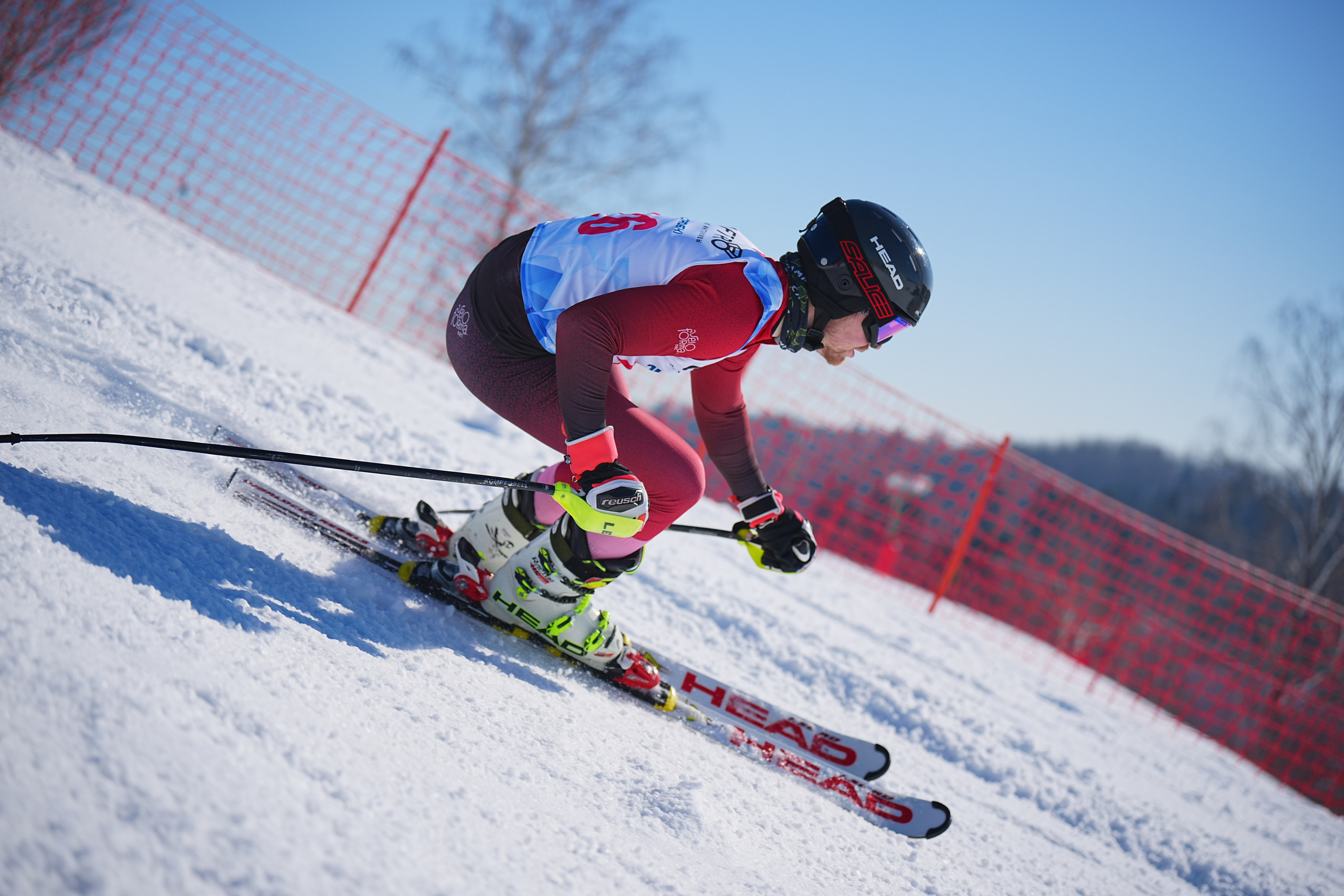 Шуколово. Открытое Первенство МФТИ по горным лыжам. GS, Telemark, 2024. Фотограф Студитский Евгений