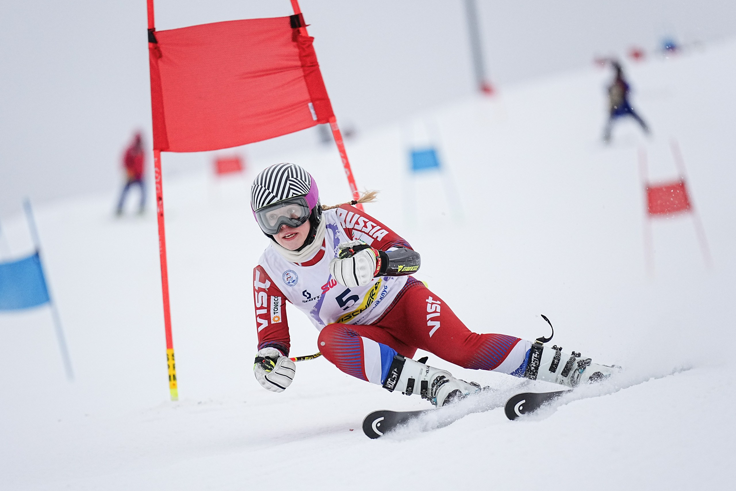 Горные лыжи. Первенство Центрального Федерального Округа. GS U16 Шуколово. Фотограф Студитский Евгений