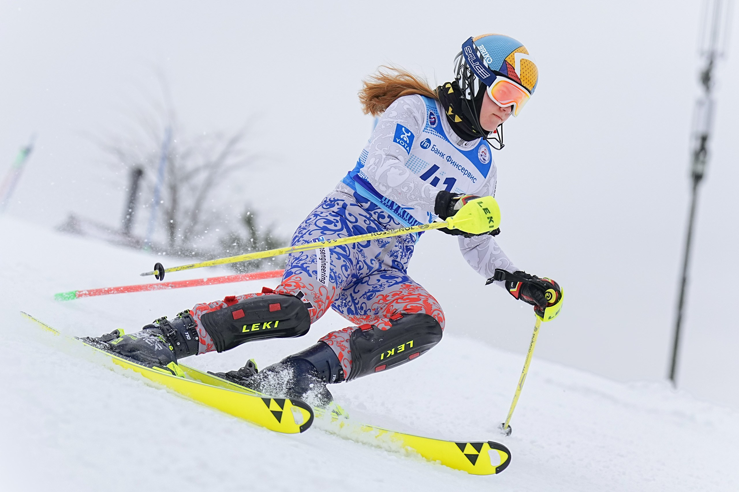 Первенство Дмитровского городского округа по горнолыжному спорту «Памяти А. Жирова» SL U14, U16. Фотограф Студитский Евгений