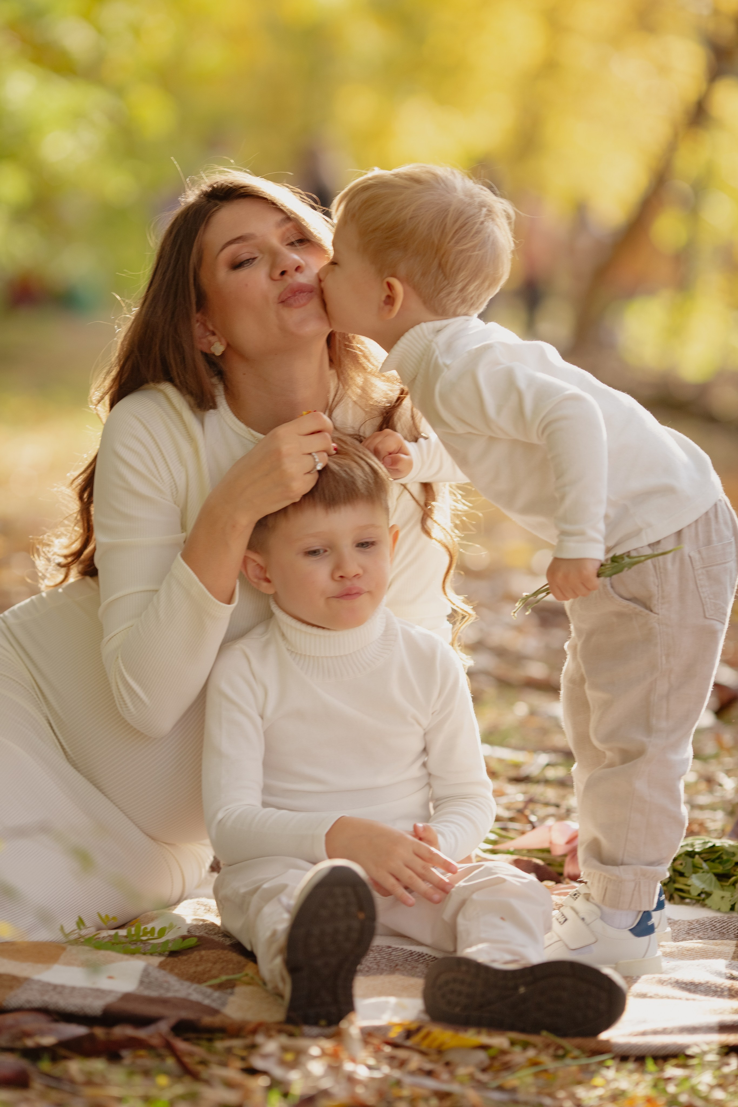 Семейная фотосъёмка в парке. Фотограф в Краснодаре Анна Худокормова. Свадебные, семейные, детские фотосессии