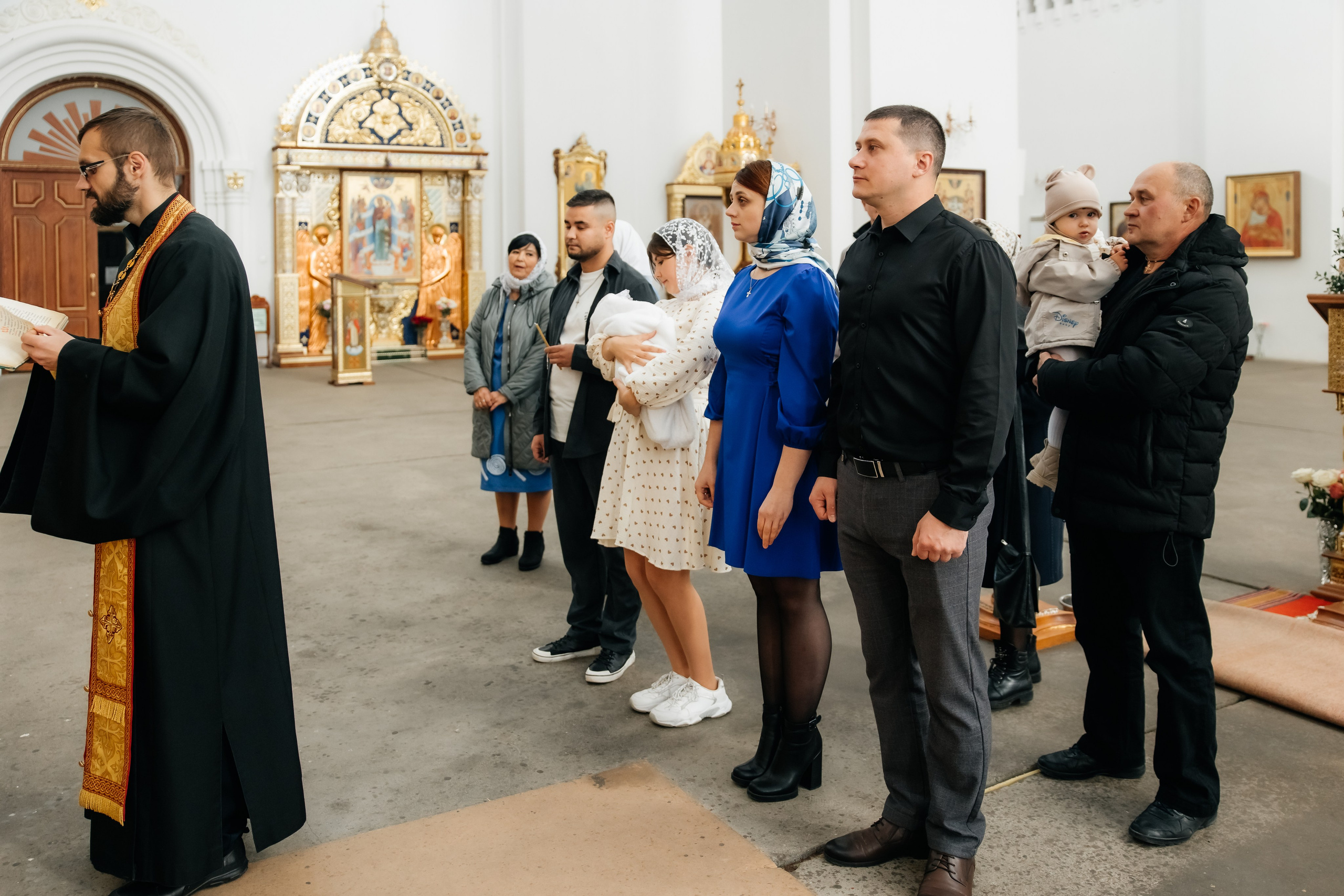 Крещение Мирославы. Храм иконы Божьей Матери «Всех скорбящих Радость». Фотограф ВИКА МЕДУЗА